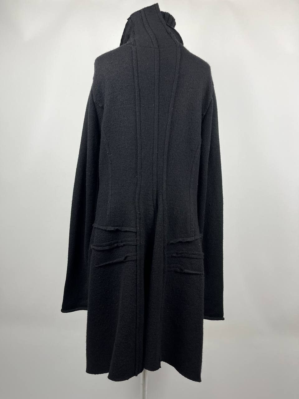 Rundholz Rundholz Black Label 100% Wool Long Zip Coat Jacket Women's Size M / US 6-8 / IT 42-44 - 5 Thumbnail