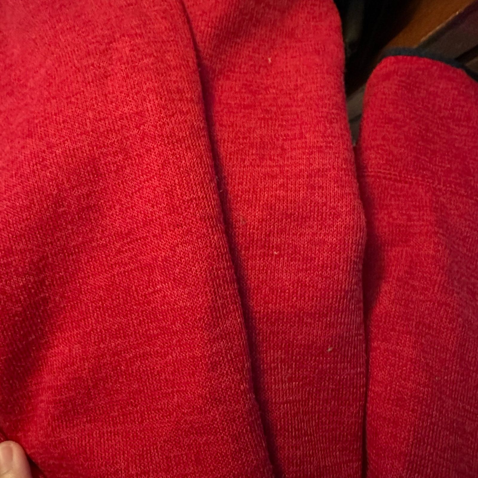 johnnie-O Johnnie-O XL Jacket Red Coastal Fleece Lined Zip Pockets Size US XL / EU 56 / 4 - 7 Thumbnail