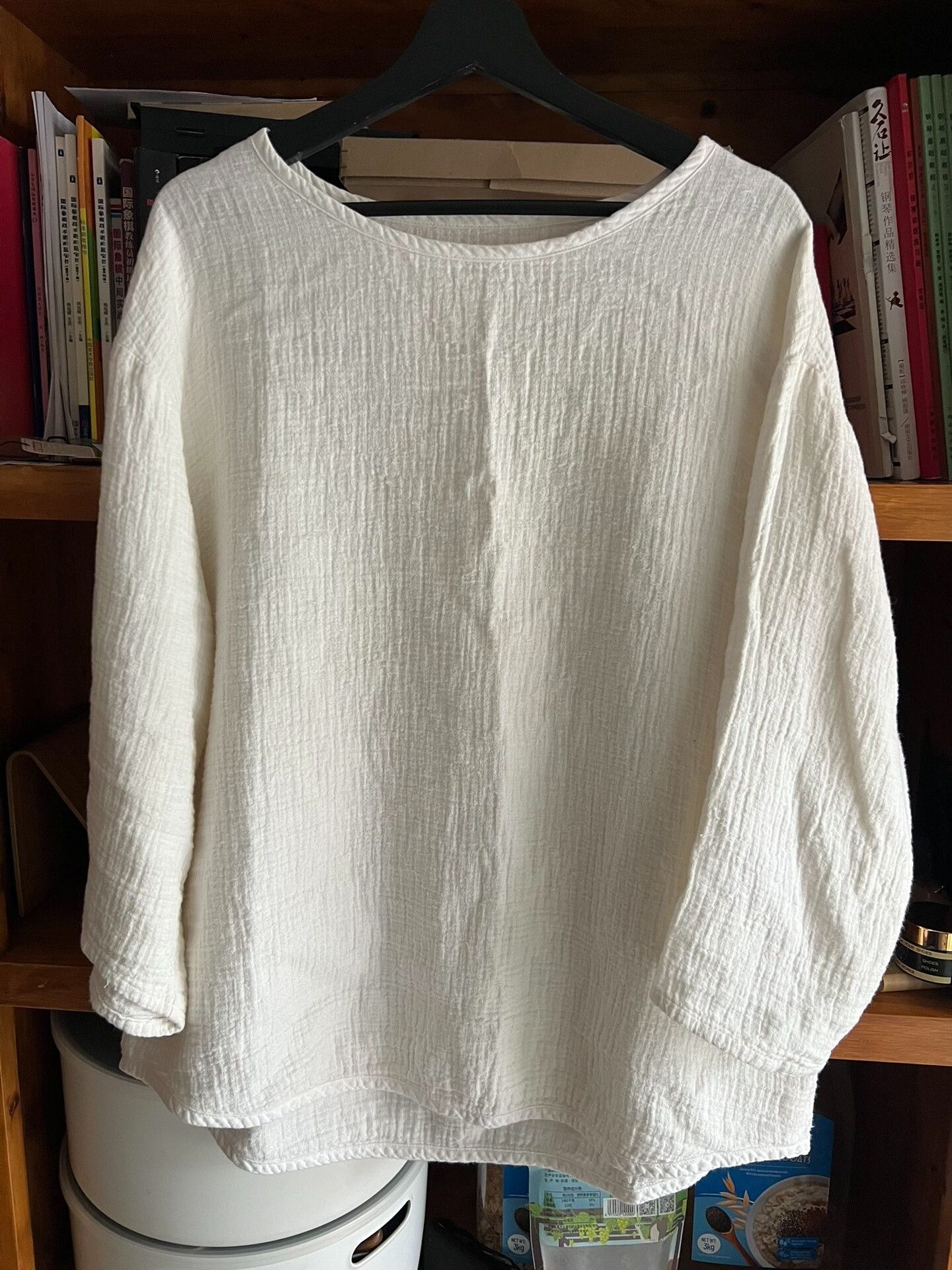 Porter Classic PORTERCLASSIC 22SS White Sashiko Pullover Size US L / EU 52-54 / 3 - 1 Thumbnail