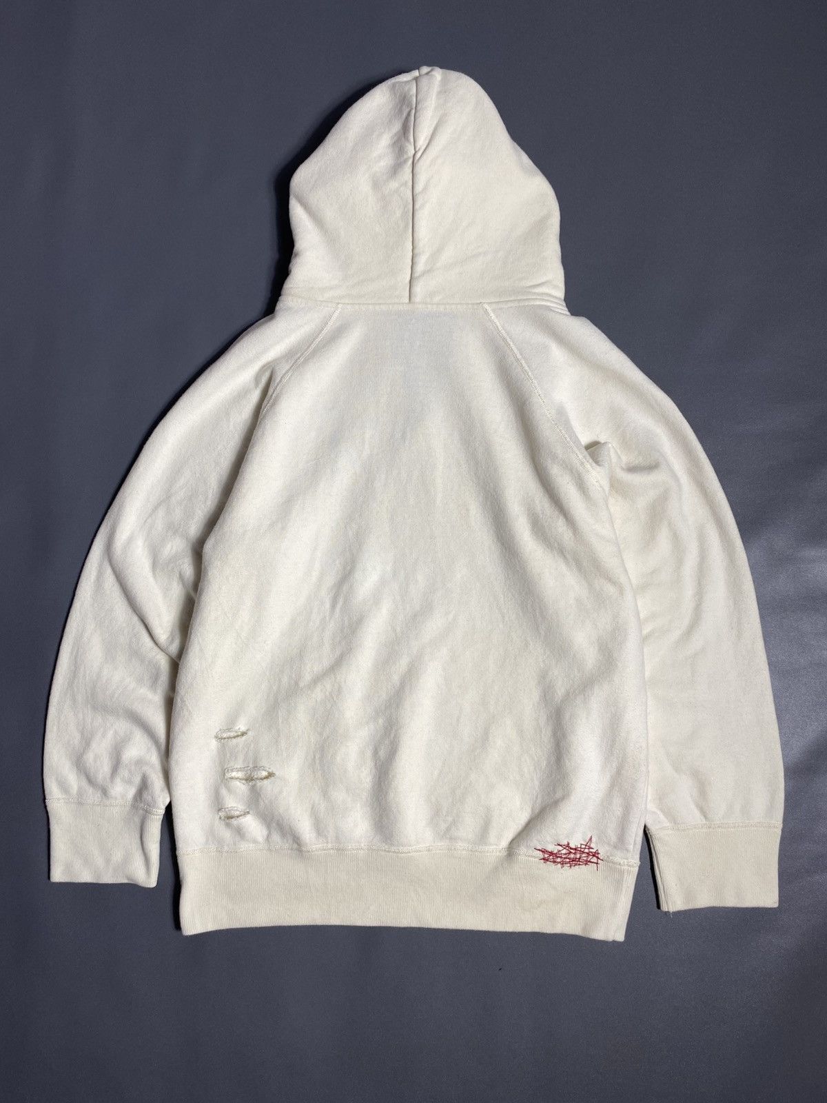 Hysteric Glamour Vintage Hysteric Glamour Distressed Hoodie Size US S / EU 44-46 / 1 - 7 Thumbnail