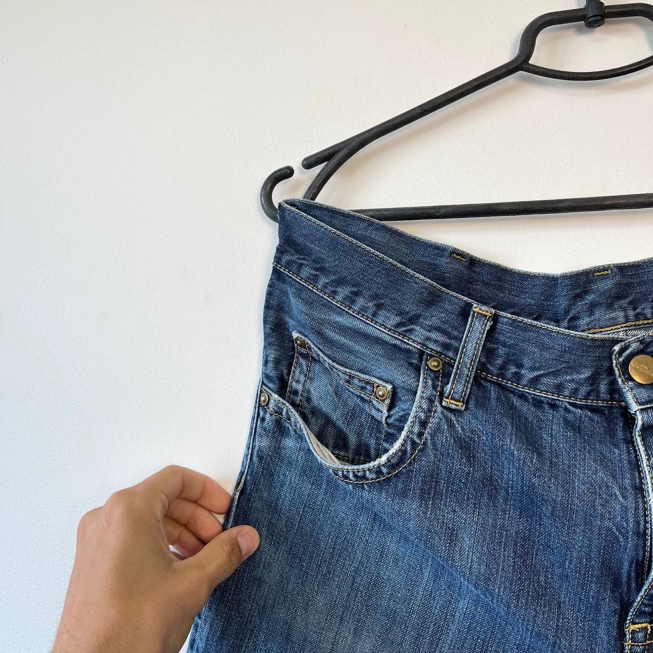 Carhartt Vintage Carhartt Baggy Denim Jeans Shorts Slim Pant Size US 33 - 4 Thumbnail