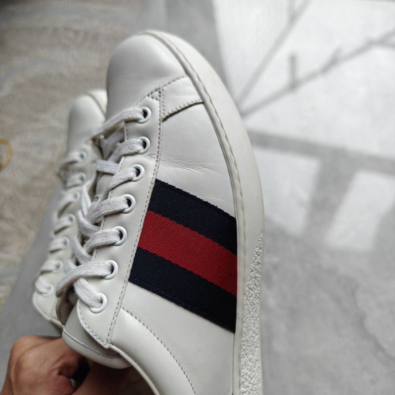 Gucci Gucci Classic Ace Low Top Sneakers for Men - Size US 8 / EU 41 - 7 Thumbnail