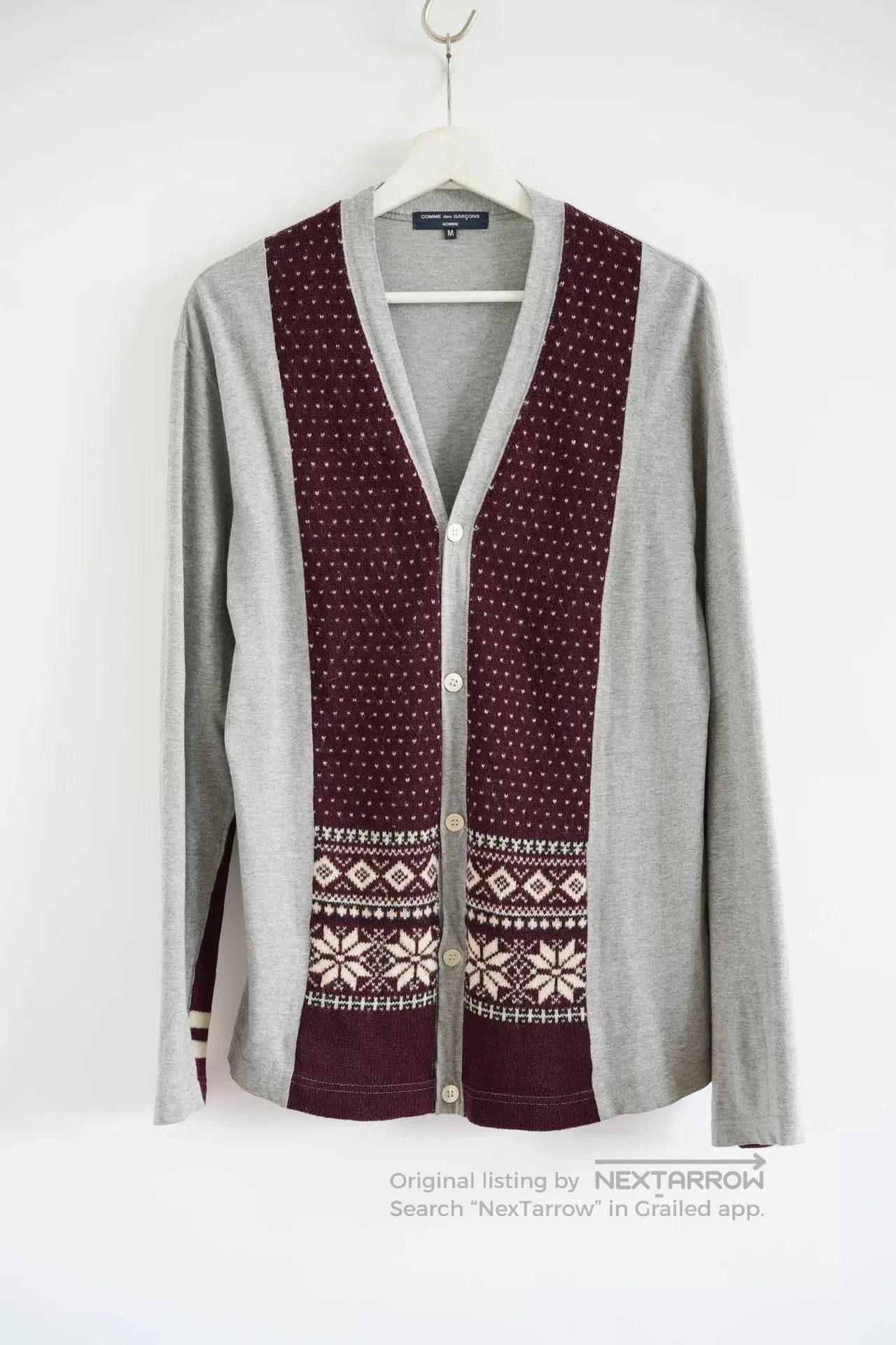 Comme des Garcons Homme Plus comme des garcons knitted cardigan. Size US M / EU 48-50 / 2 - 1 Thumbnail