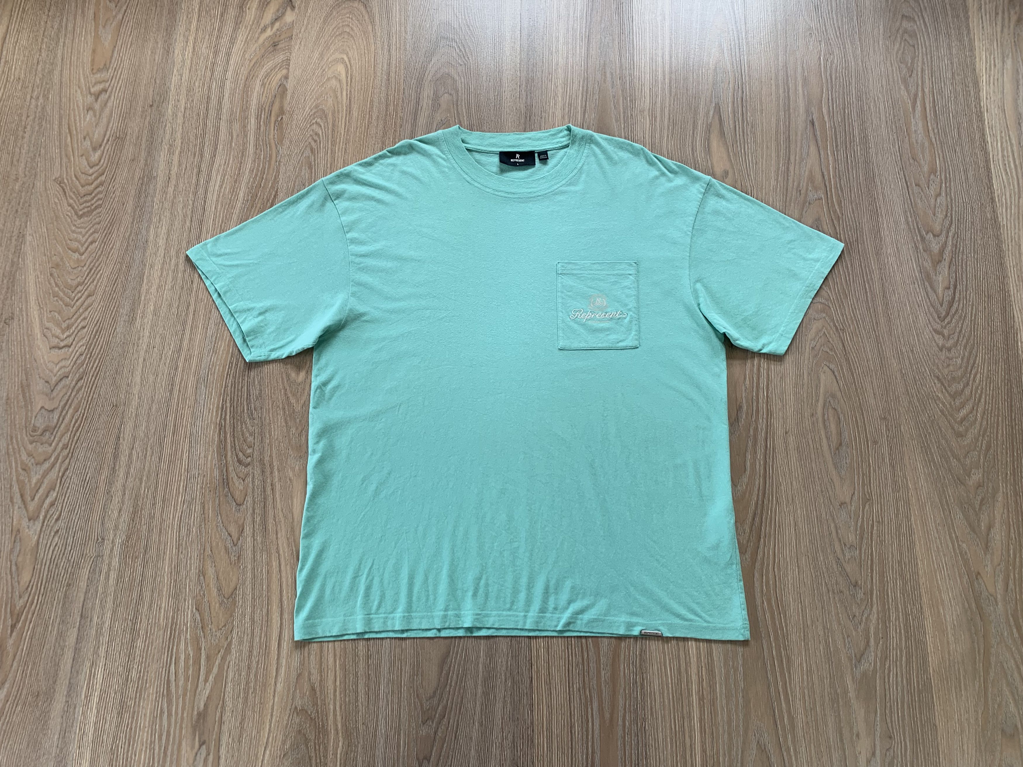 Represent Permanent Vacation Mint Pocket T-Shirt