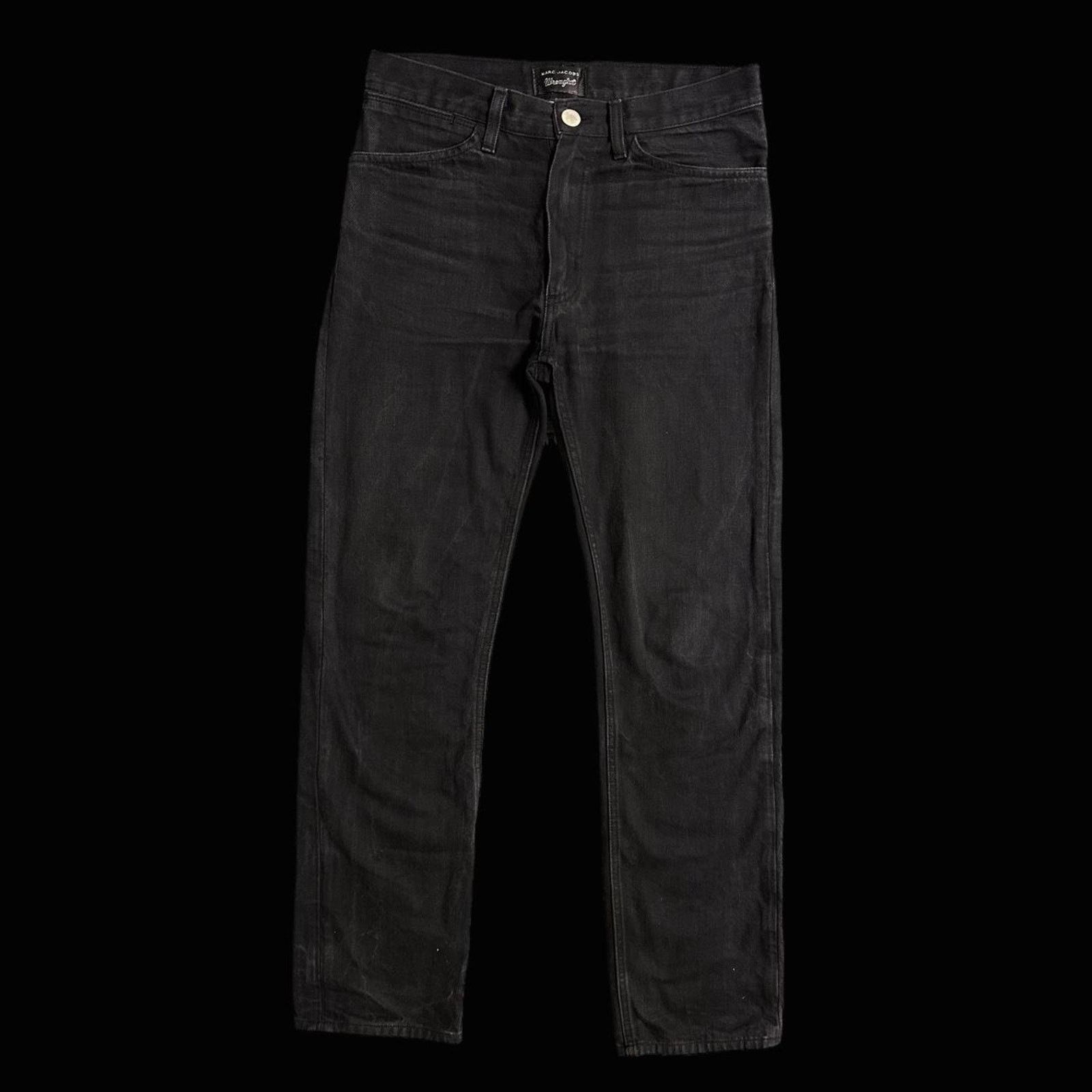 Marc Jacobs Marc jacobs x wrangler black Size US 28 / EU 44 - 1 Thumbnail
