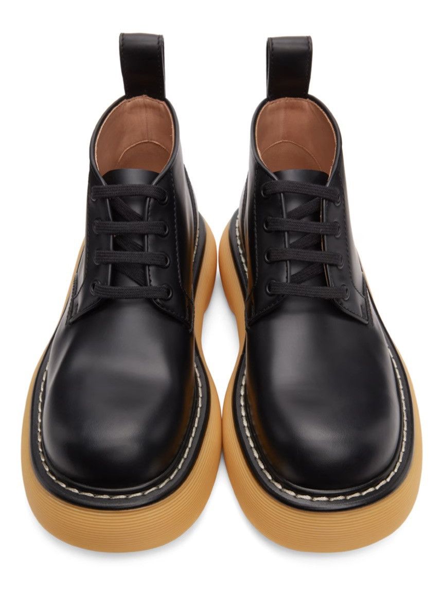 Bottega Veneta BOTTEGA VENETA Black 'The Bounce' Boots Size US 8.5 / IT 38.5 - 3 Thumbnail