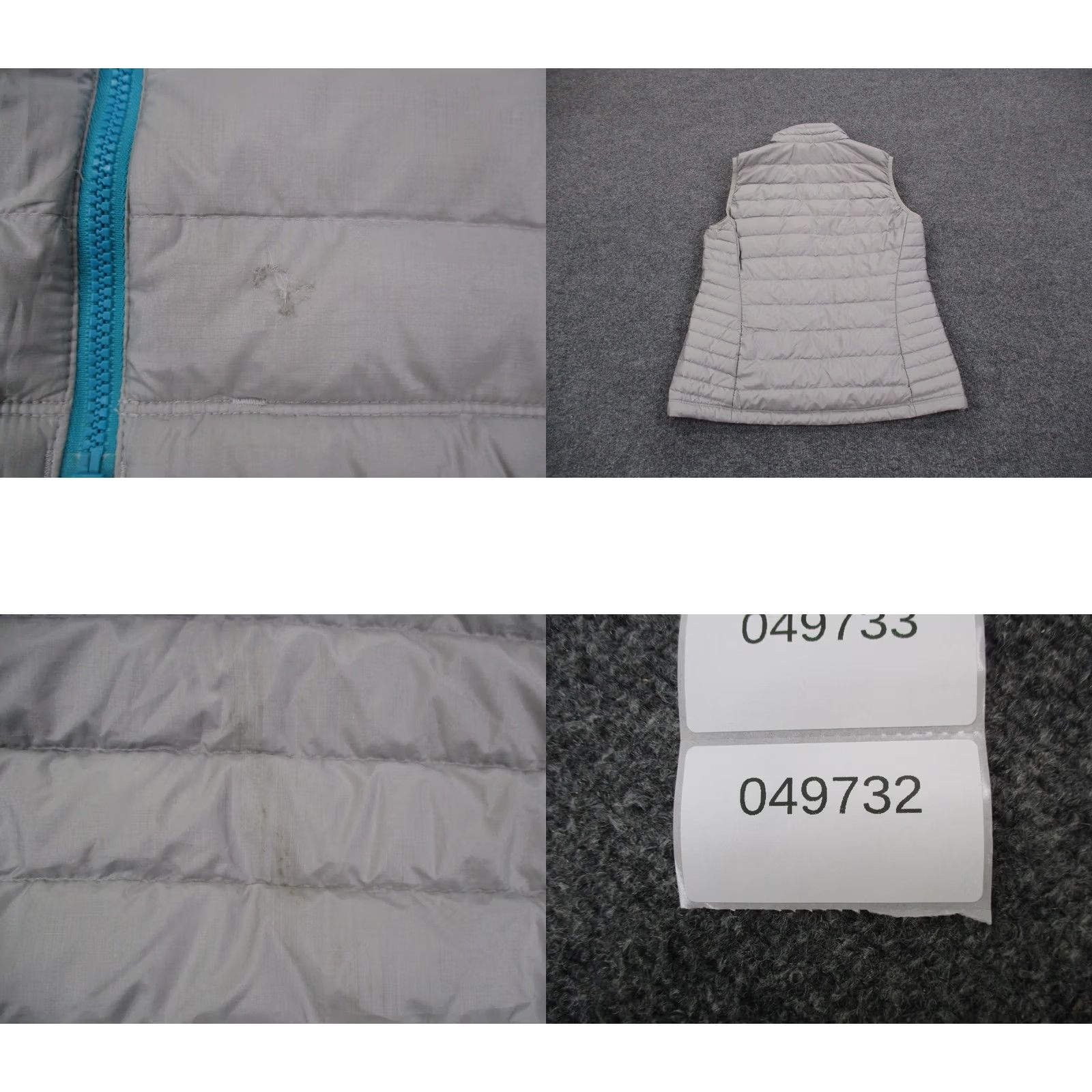 Patagonia Patagonia Vest Women's S Gray Down Puffer Quilted Zip Windproof Pockets Logo 90s Outdoor Casual Jacket Mens Womens Girls Size S / US 4 / IT 40 - 9 Thumbnail