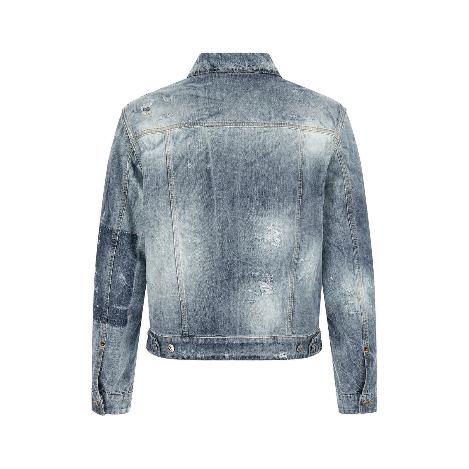 Dsquared2 DSQUARED2 La Jean Blue Denim Jacket New & Authentic (Men's s Size US XL / EU 56 / 4 - 2 Thumbnail