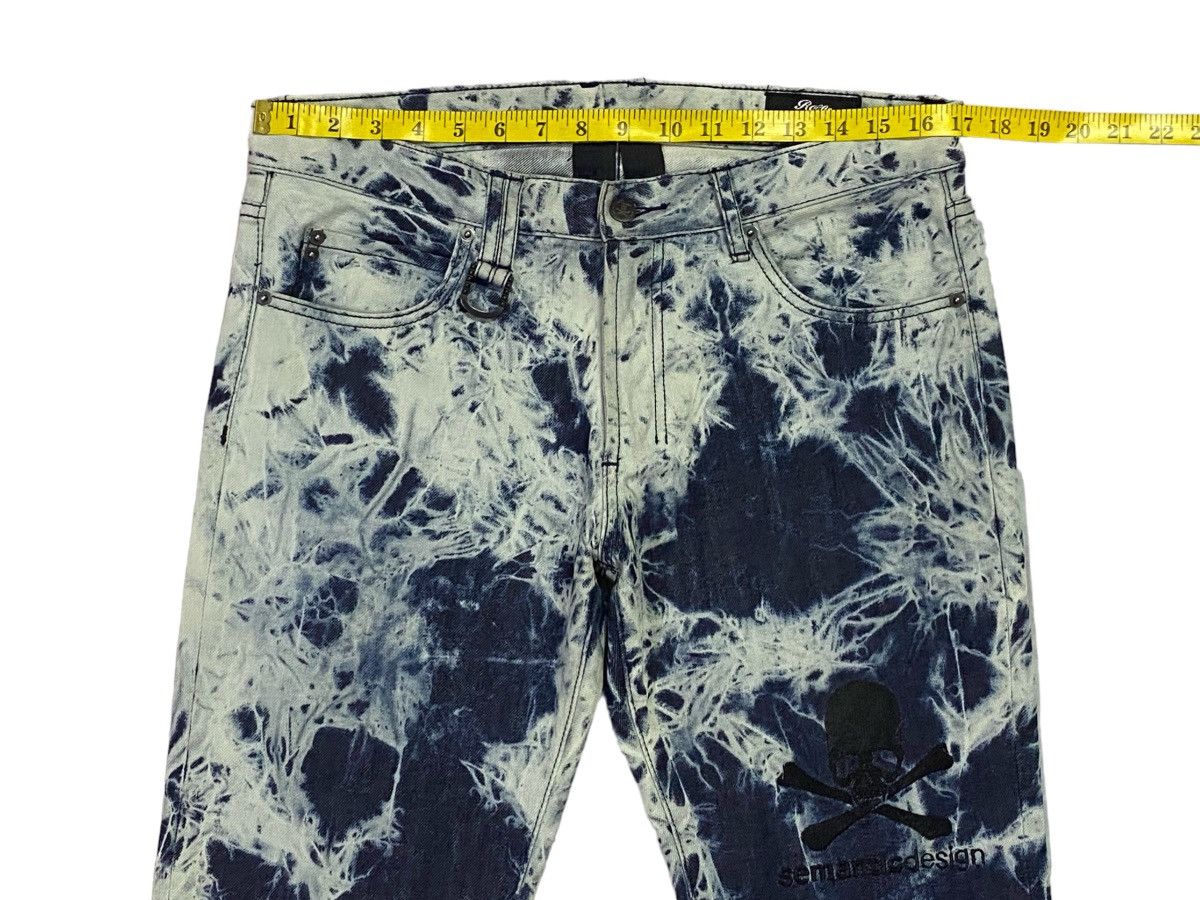 Japanese Brand × Roen × semanticdesign 2009 Roen X Semantic Design Acid Wash Denim Pants Size US 33 - 4 Thumbnail