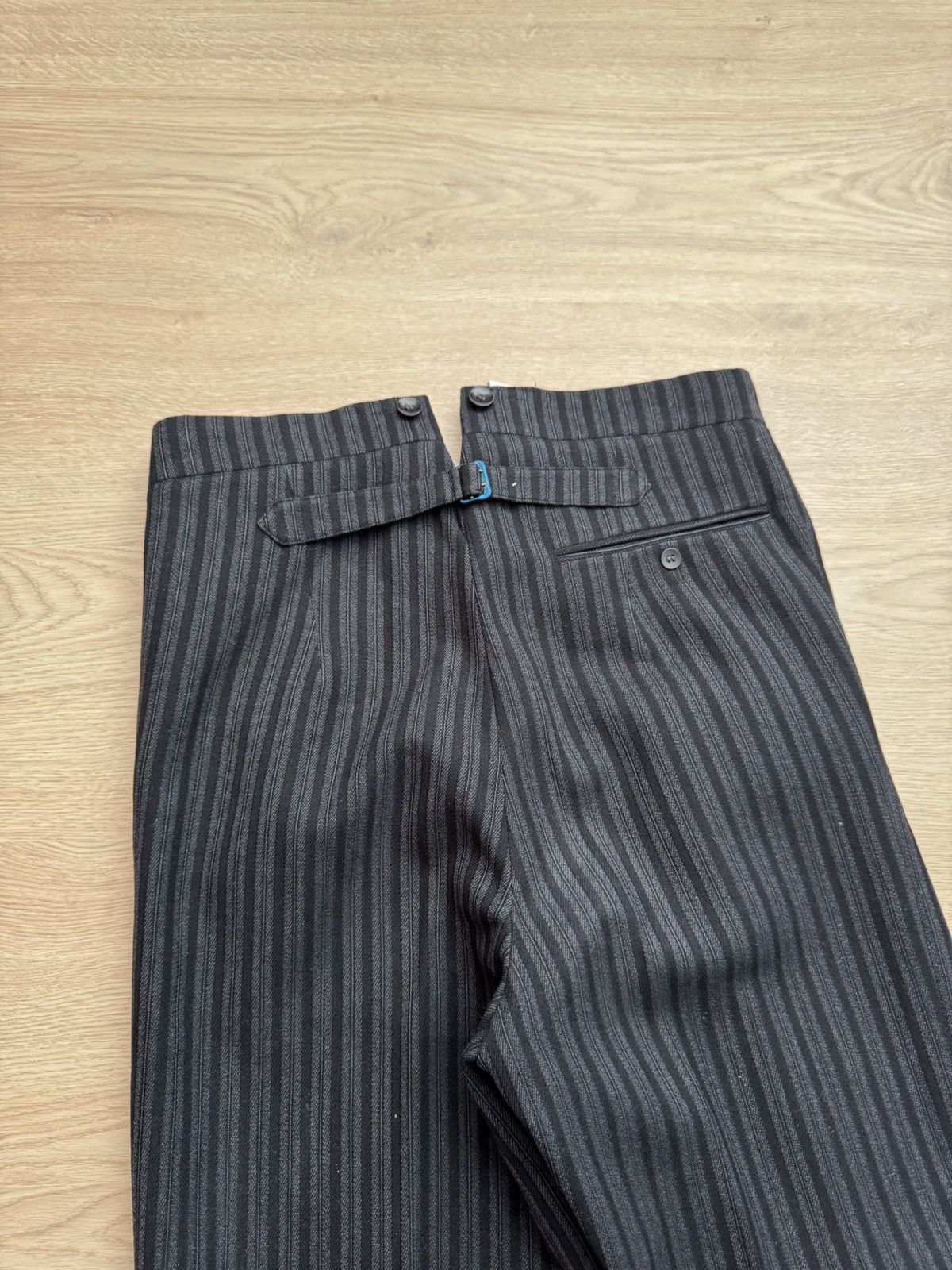 Vintage Vintage 40-50’s Archival Handmade Original WWII Wool Pants Size US 31 - 6 Thumbnail