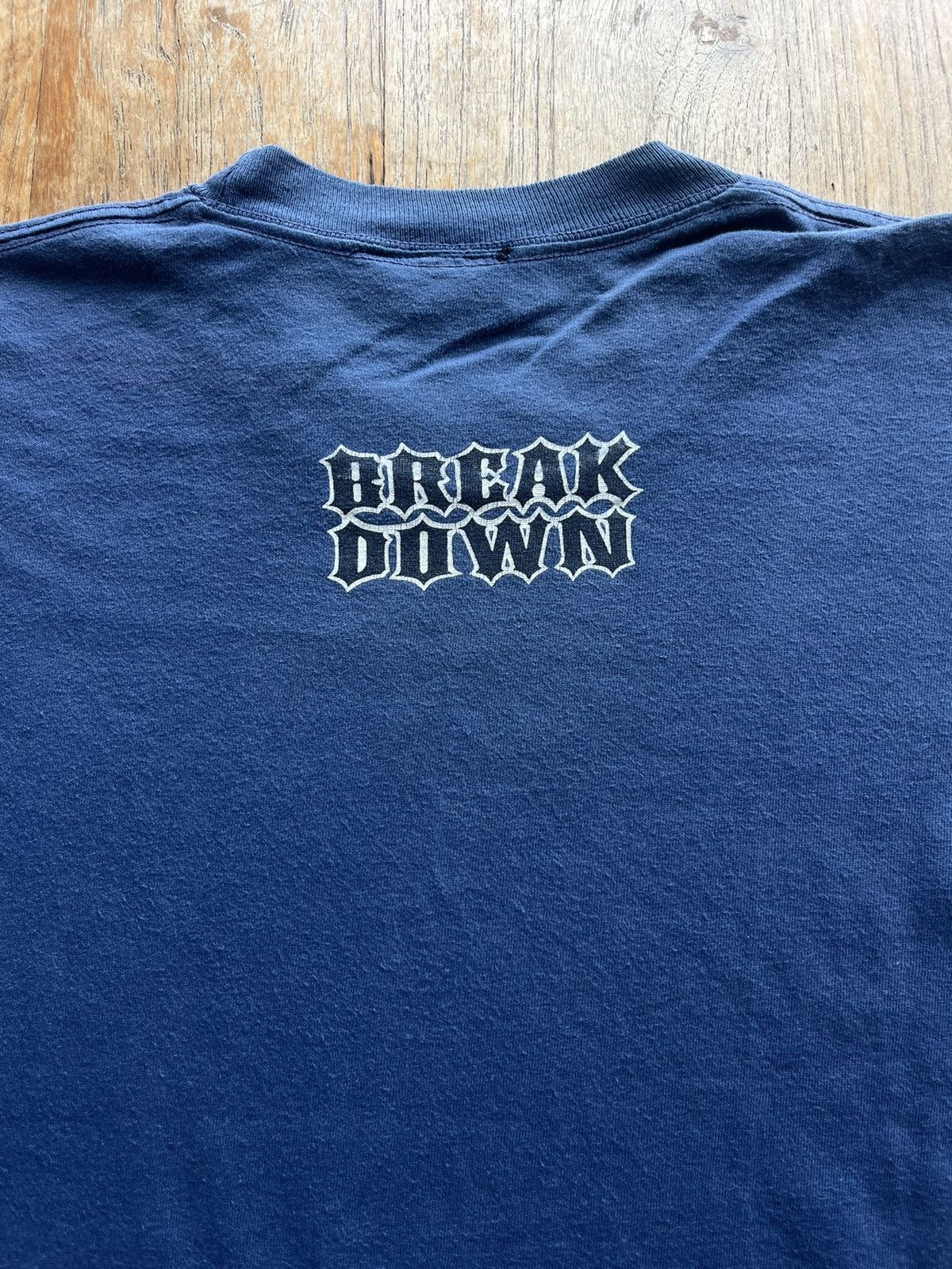 Vintage Vintage BREAK DOWN Skateboard Brand 90’s Tshirt Size US M / EU 48-50 / 2 - 11 Thumbnail