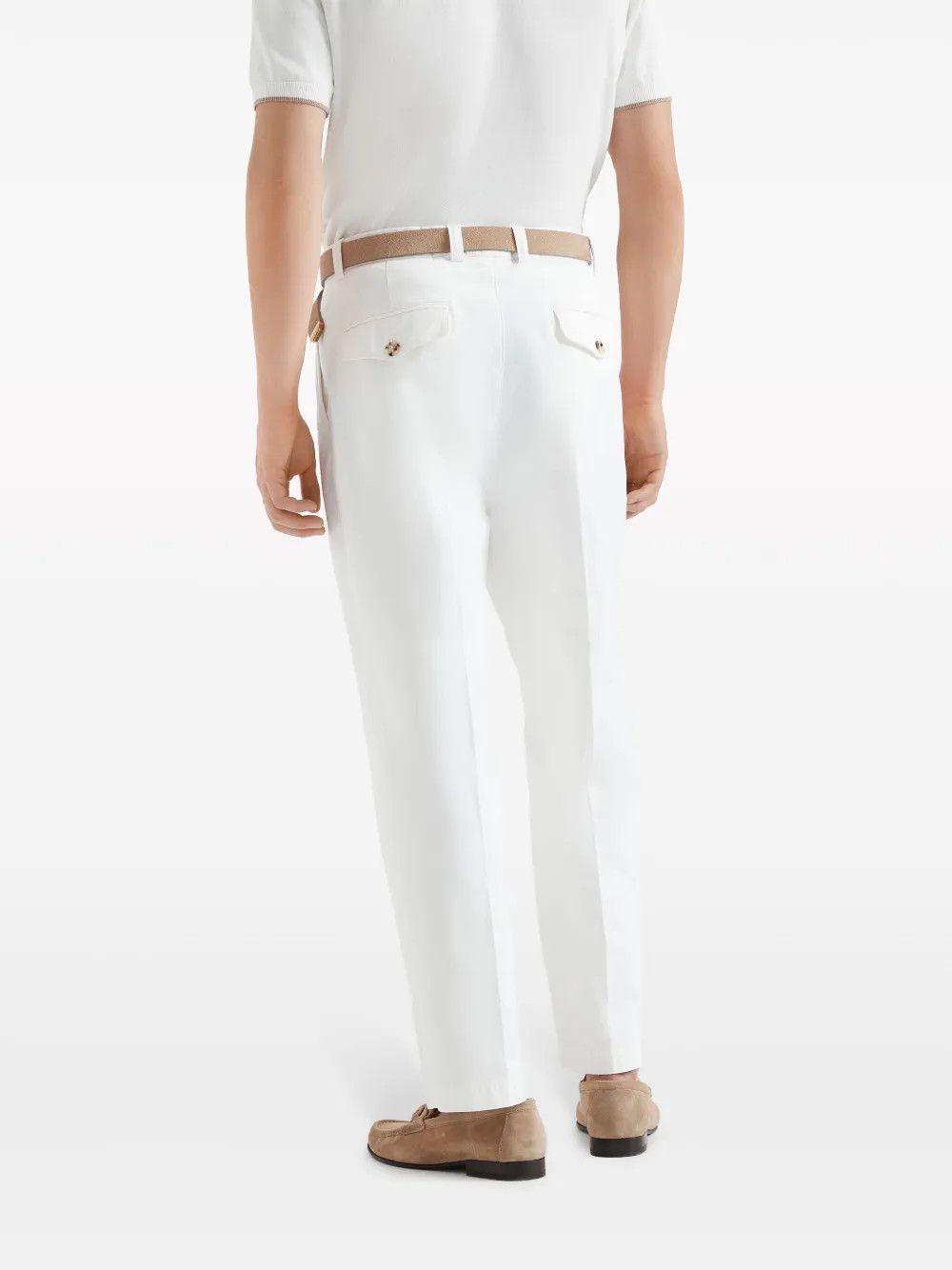 Brunello Cucinelli Dyed Pants in White Size US 30 / EU 46 - 2 Thumbnail