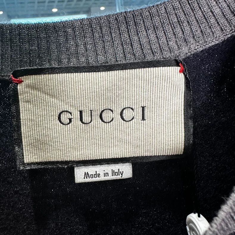Gucci GucciLittle bee wool sweater 2503-Nextarrow Size US M / EU 48-50 / 2 - 2 Thumbnail