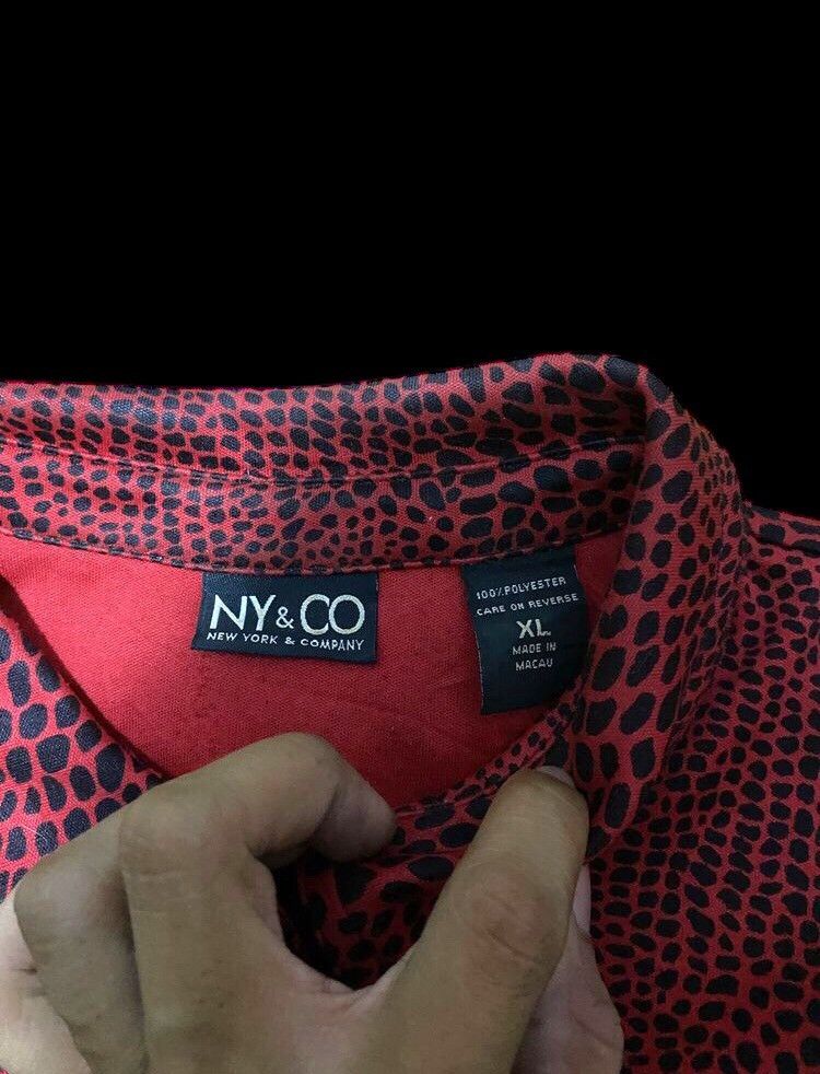 If Six Was Nine × Japanese Brand × Le Grande Bleu (L.G.B.) ❤️‍🔥NEW YORK & COMPANY BUTTON UPS SHIRT❤️‍🔥 Size US XL / EU 56 / 4 - 7 Thumbnail