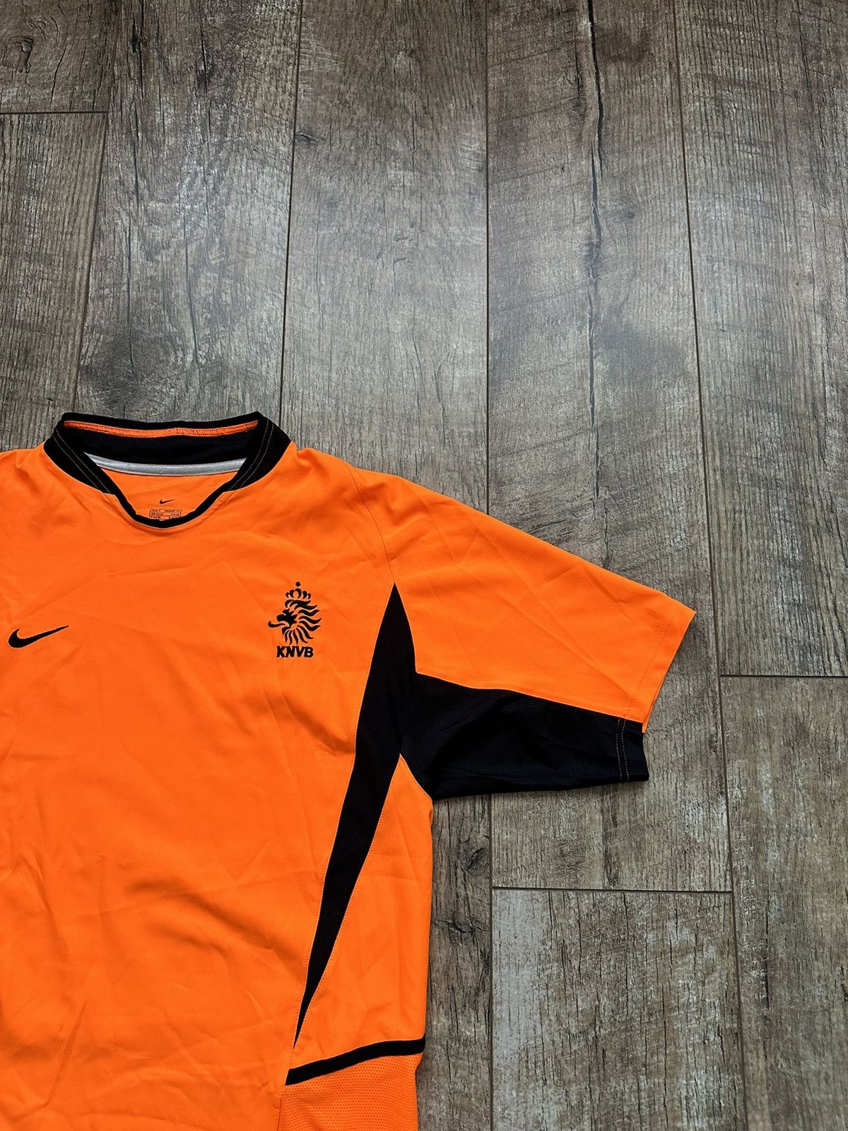 Nike 2002 Vintage Nike Total 90 Netherlands Home Soccer Jersey Size US S / EU 44-46 / 1 - 2 Thumbnail