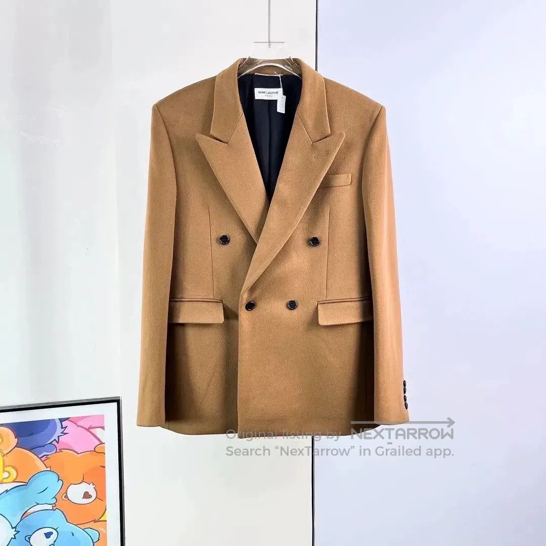 Saint Laurent Paris Saint Laurent Wool Double. Size US M / EU 48-50 / 2 - 2 Thumbnail