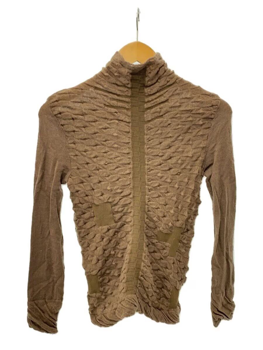 Issey Miyake Pleated Pattern Wool Knit Sweater Size M / US 6-8 / IT 42-44 - 1 Thumbnail