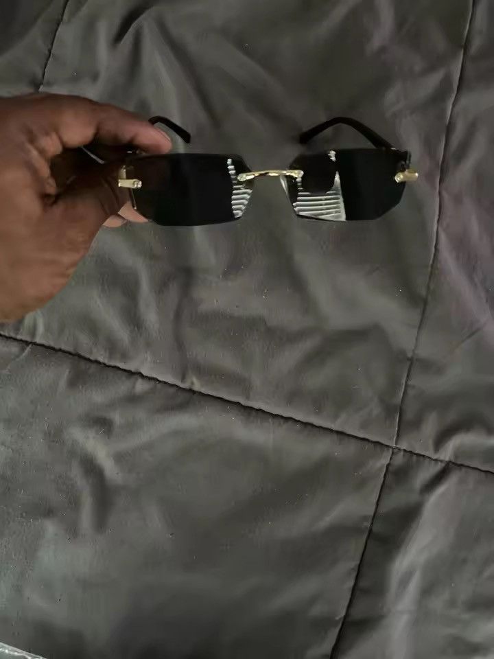Electric Visual Rimless Square Sunglasses Size ONE SIZE - 9 Thumbnail
