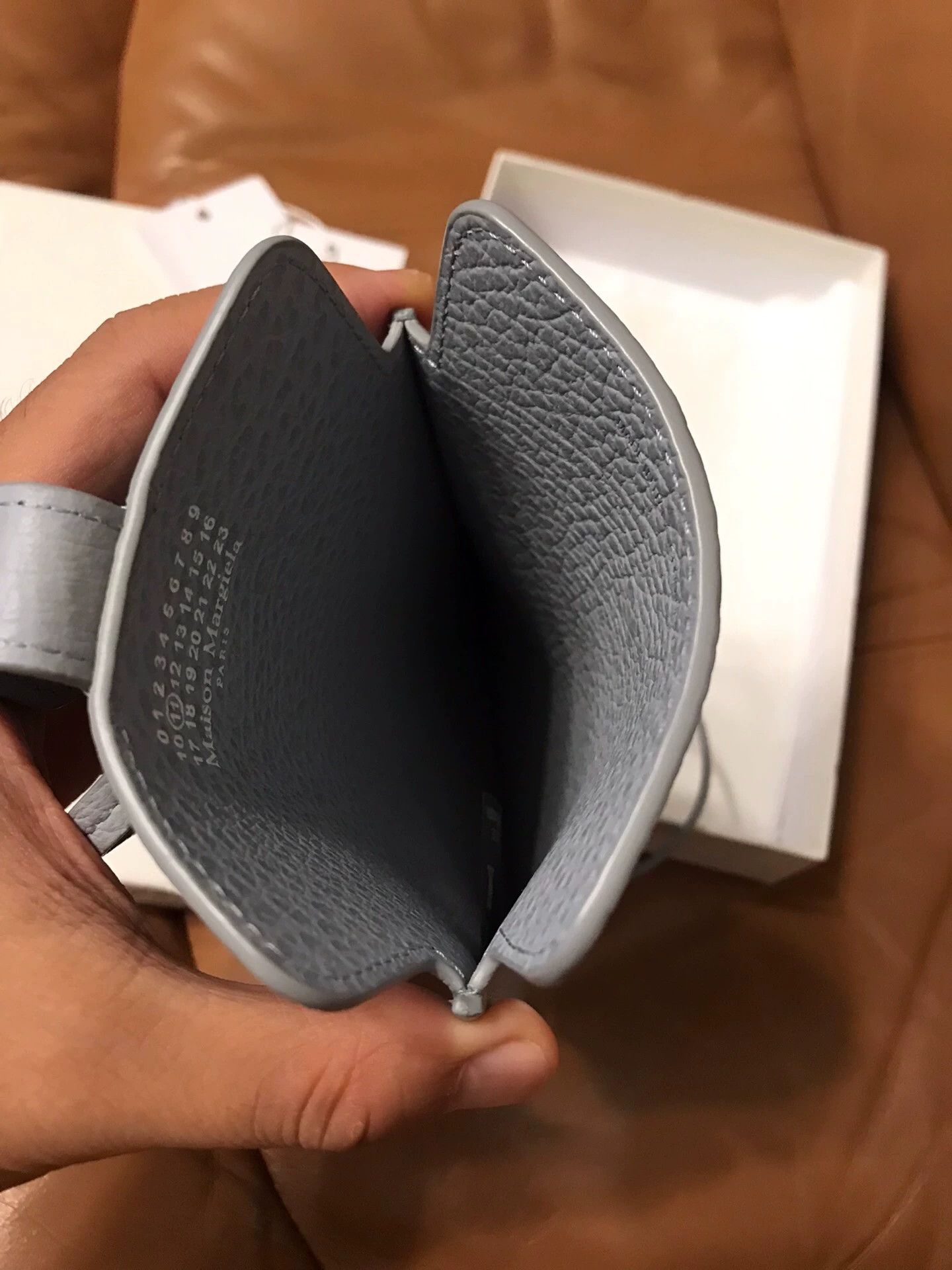 Maison Margiela Maison Margiela Phone Pouch Elephant Gray Adjustable Size ONE SIZE - 5 Thumbnail