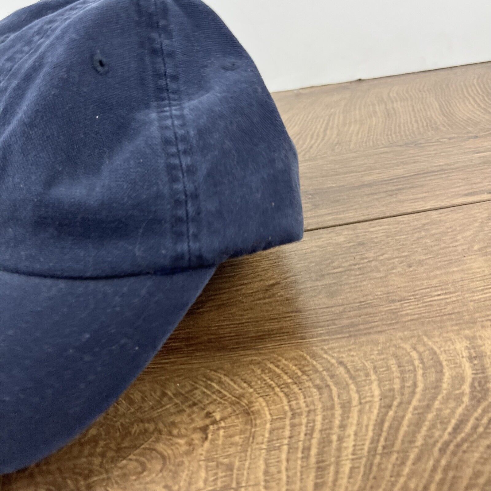 Other Navy Blue Baseball Cap Hat Blue Adjustable Hat Blue Adult Si Size ONE SIZE - 8 Thumbnail