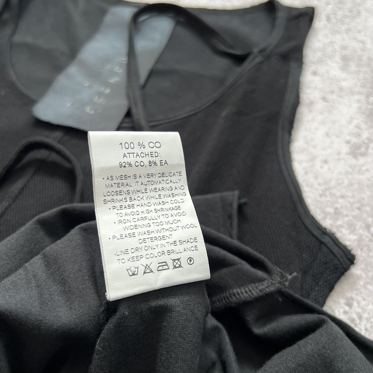 PAL OFFNER PAL OFFNER Double Layer Mesh Tank Top Black Size S / US 4 / IT 40 - 6 Thumbnail