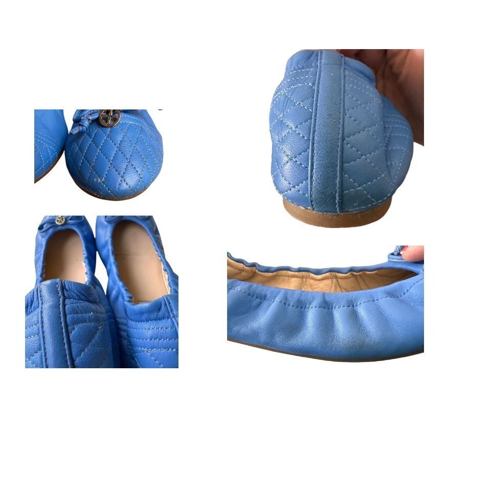 Other L K Bennett London Royal Blue Nappa Leather Sissy Ballet Fla Size US 8.5 / IT 38.5 - 10 Thumbnail