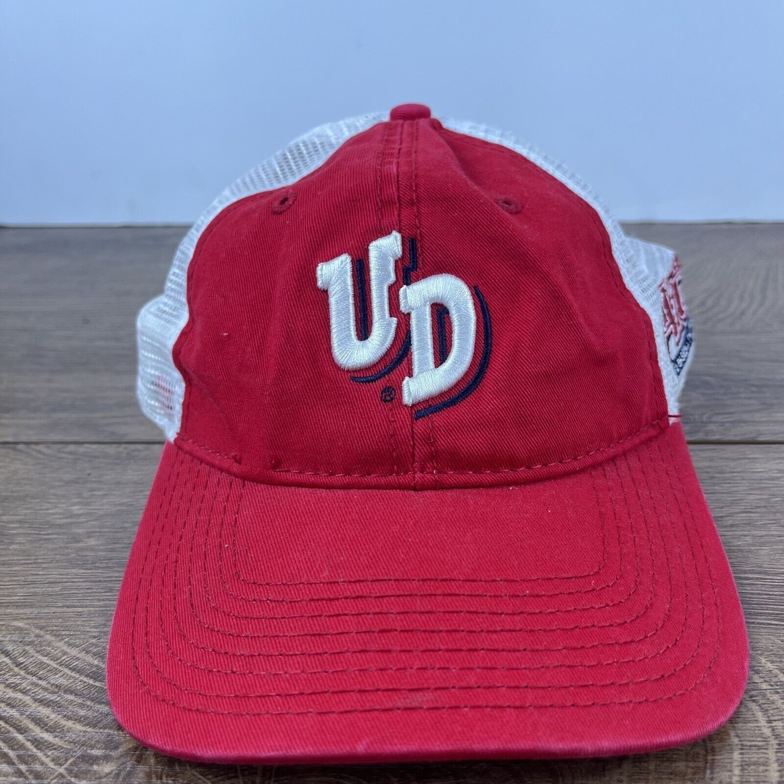 The Game Dayton Flyers Hat NCAA Dayton Flyers Red Hat Adjustable Red Size ONE SIZE - 2 Thumbnail