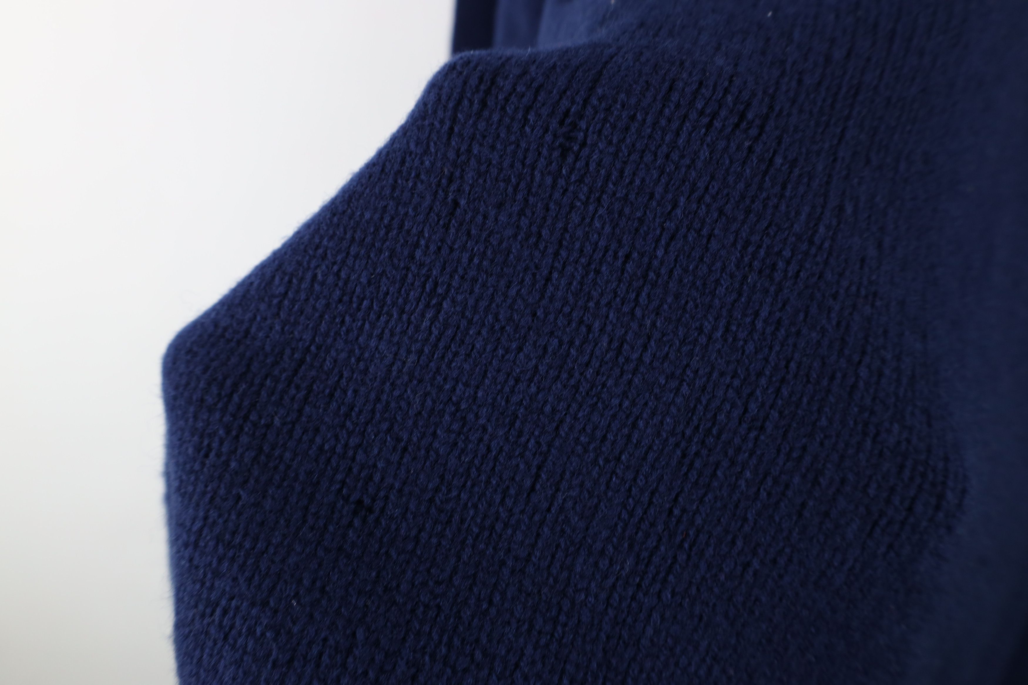 Ralph Lauren Vintage 90s Ralph Lauren Lambswool Knit V-Neck Sweater Blue Size US XL / EU 56 / 4 - 7 Thumbnail