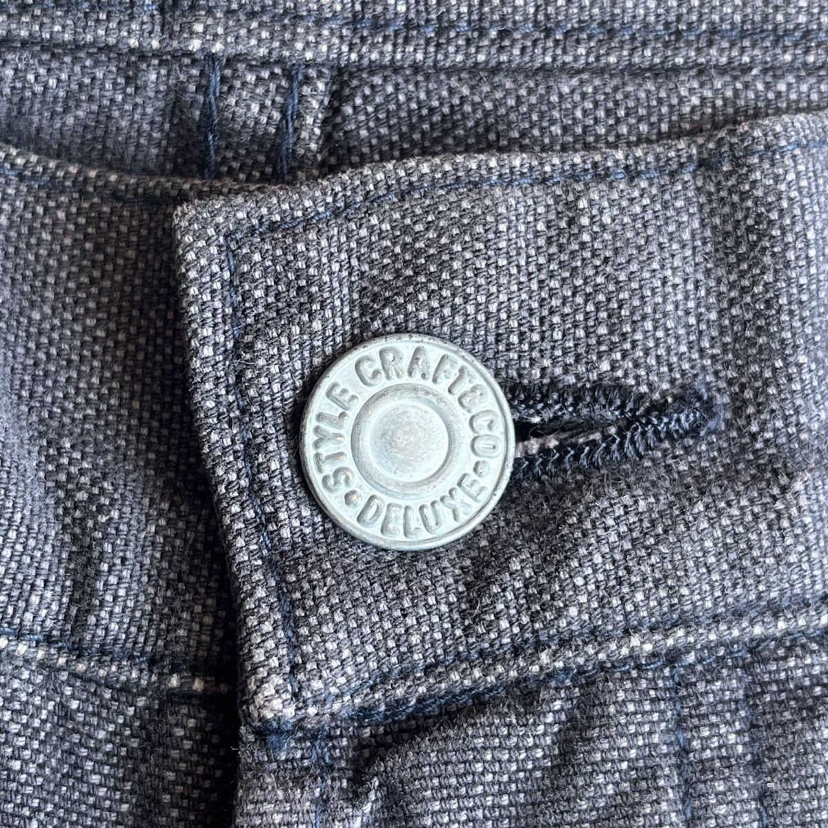 Evisu × Japanese Brand EVISU BLACK SEAGULL VELVET LIST JEANS Size US 30 / EU 46 - 8 Thumbnail