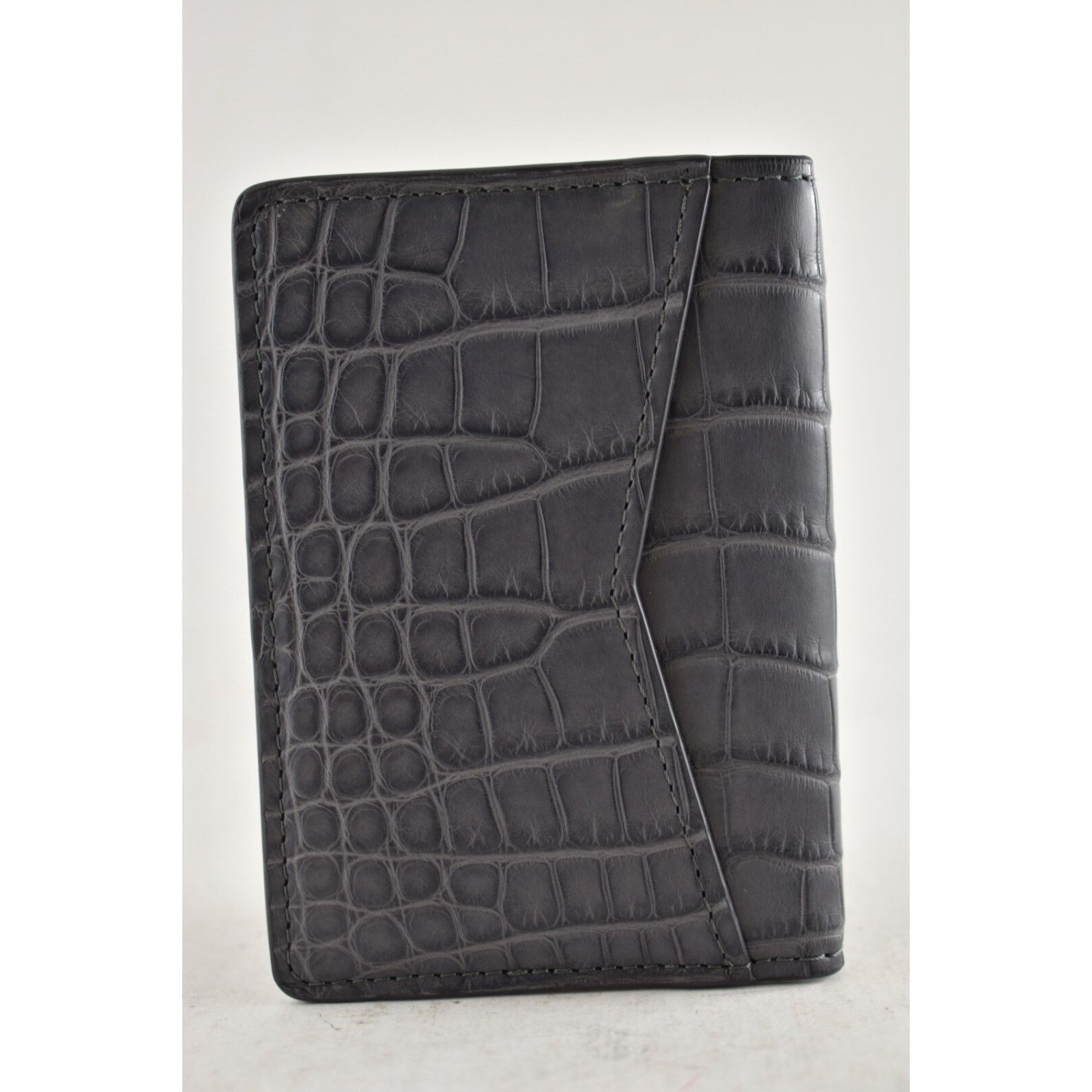 Louis Vuitton Louis Vuitton Alligator Anthracite Organizer Wallet RARE Size ONE SIZE - 4 Thumbnail