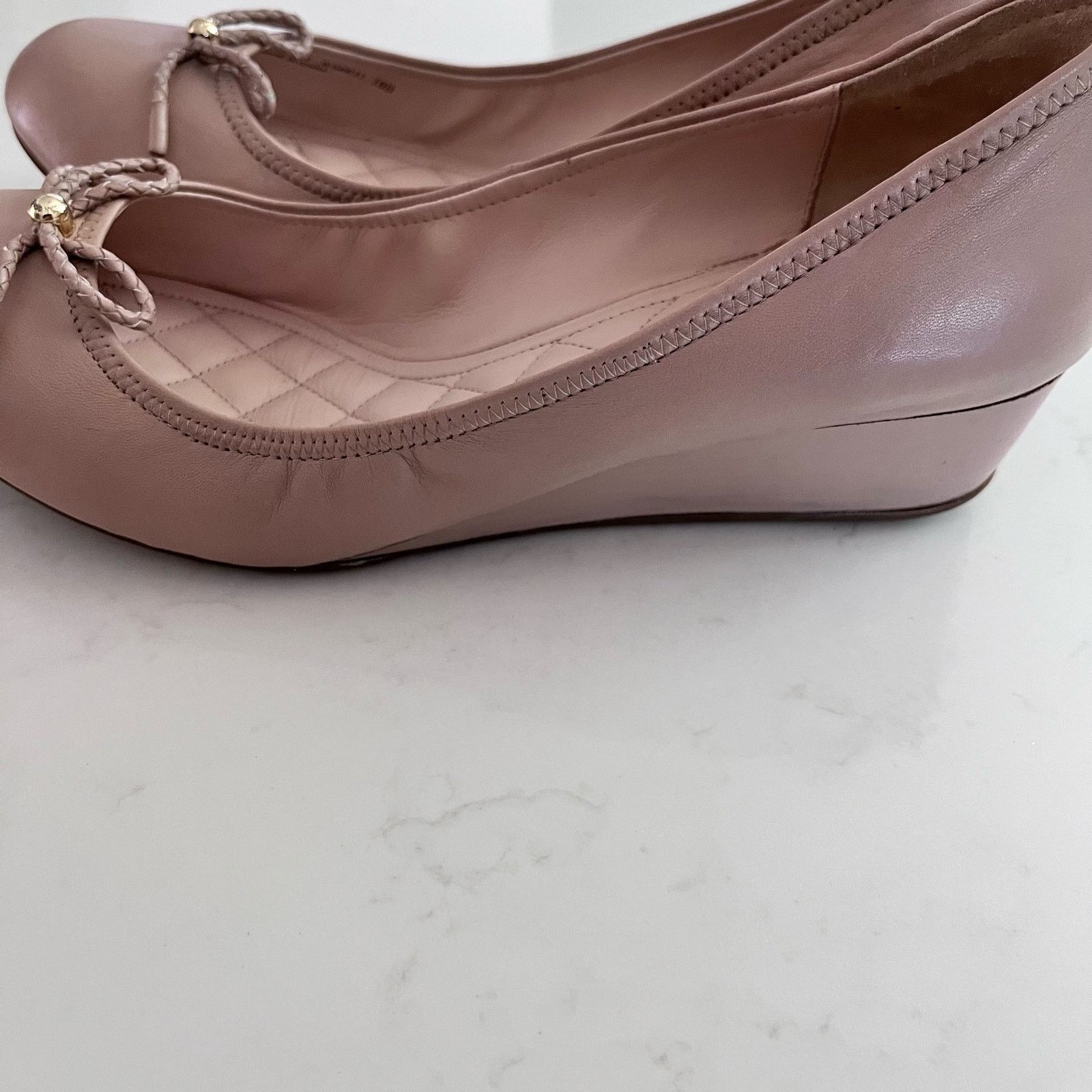 Cole Haan Cole Haan Women's Tali Grand Lace Wedge Pump Maple Sugar Size US 10 / IT 40 - 3 Thumbnail