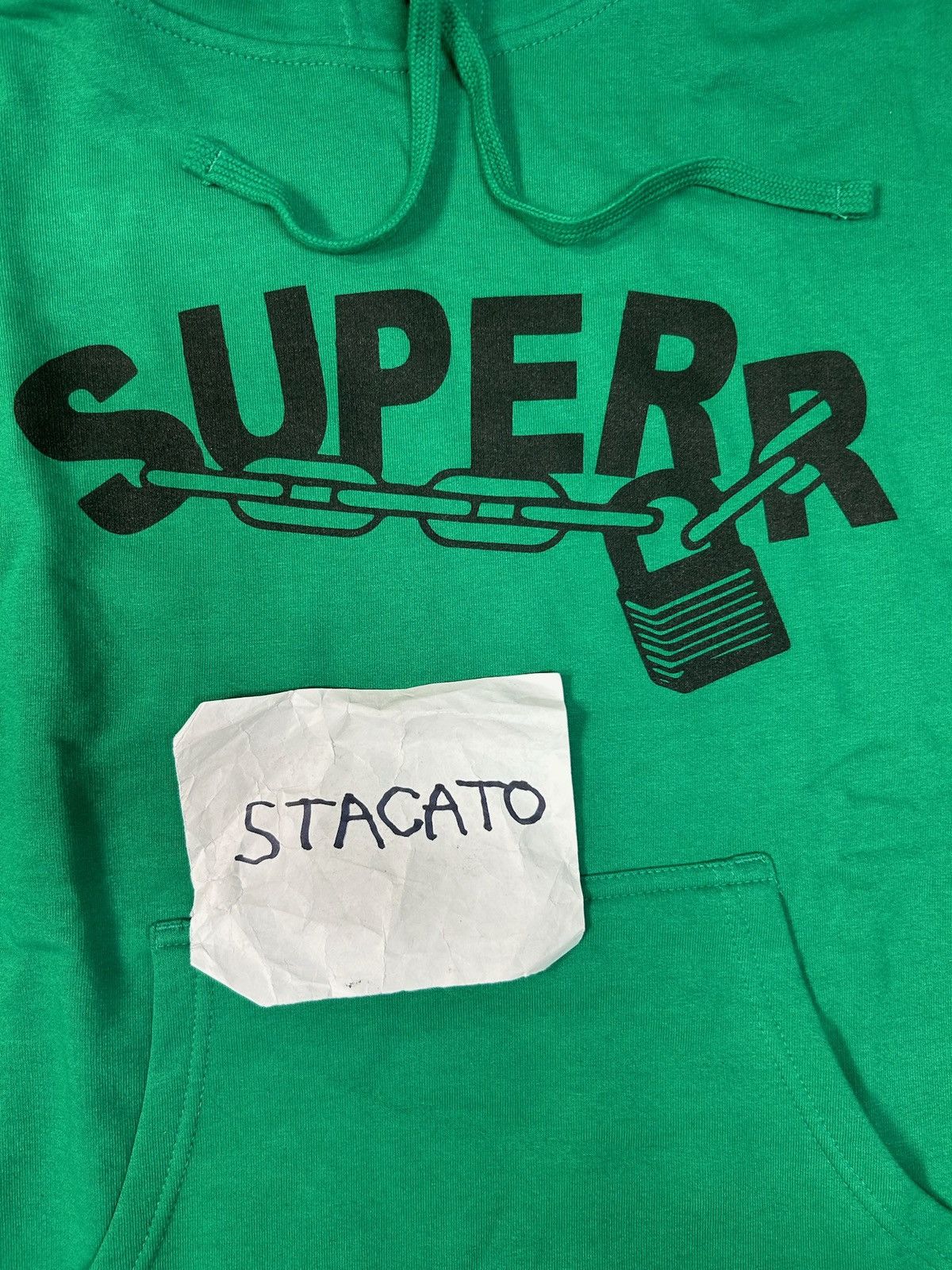 Rap Tees × Superrradical × Tyler Grosso Superrradical Tyler Grosso Chain Hoodie Green Size US M / EU 48-50 / 2 - 4 Thumbnail