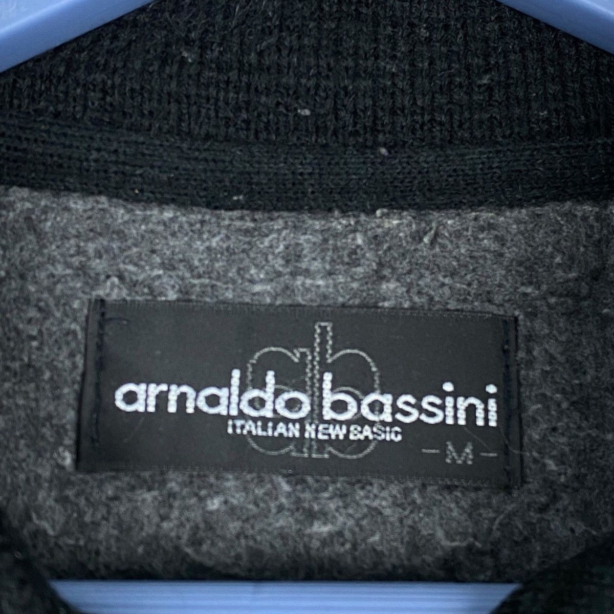 Vintage Vintage 80s Arnaldo Bassini With Collarneck Button Up Size US M / EU 48-50 / 2 - 4 Thumbnail