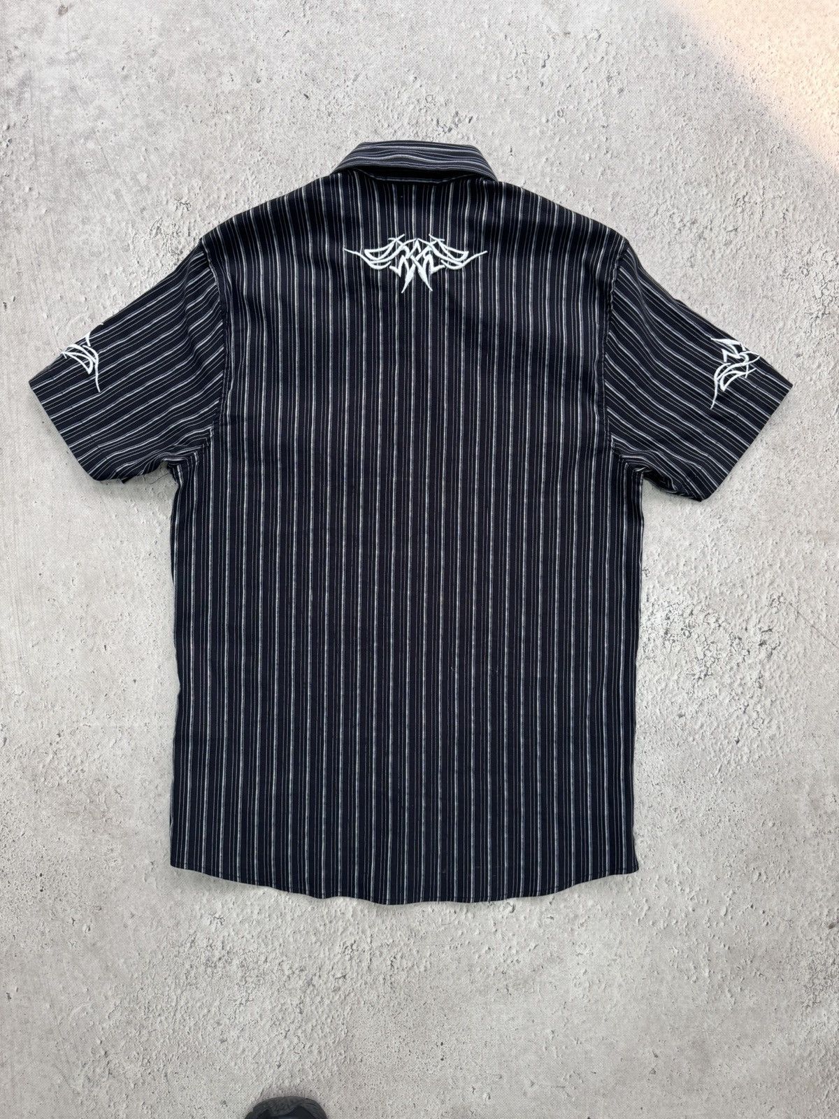Designer × Diesel Vintage DIESEL TRIBAL T-SHIRT button up japanese HYPE Size US M / EU 48-50 / 2 - 6 Thumbnail