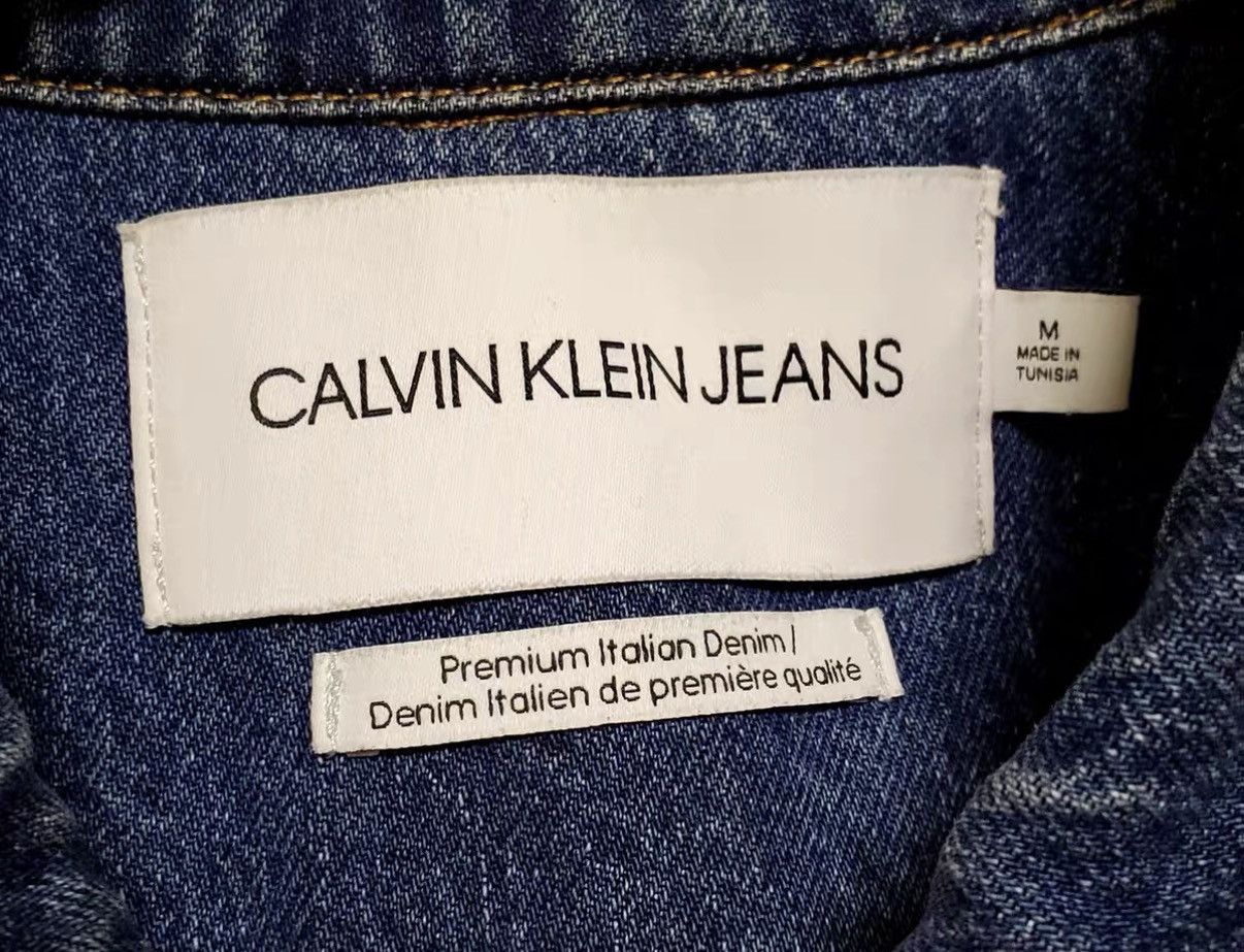 Raf Simons Raf Simons x Calvin Klein Color-block Denim Jacket J37 Size US M / EU 48-50 / 2 - 5 Thumbnail