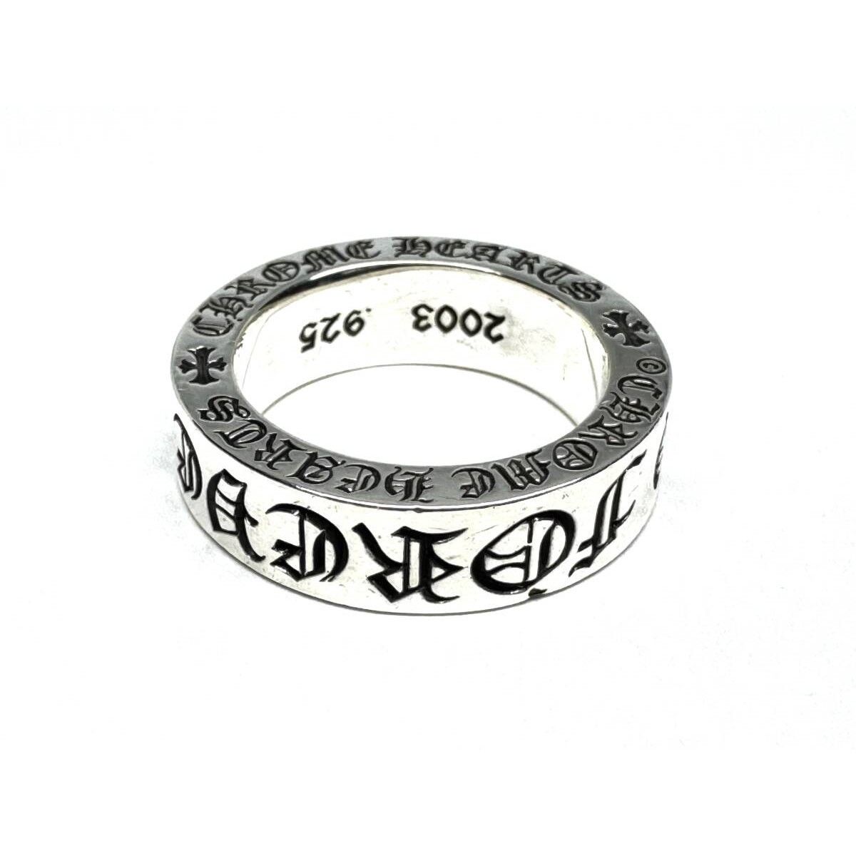 Chrome Hearts Chrome Hearts Forever No. 11 Silver Spacer Ring
