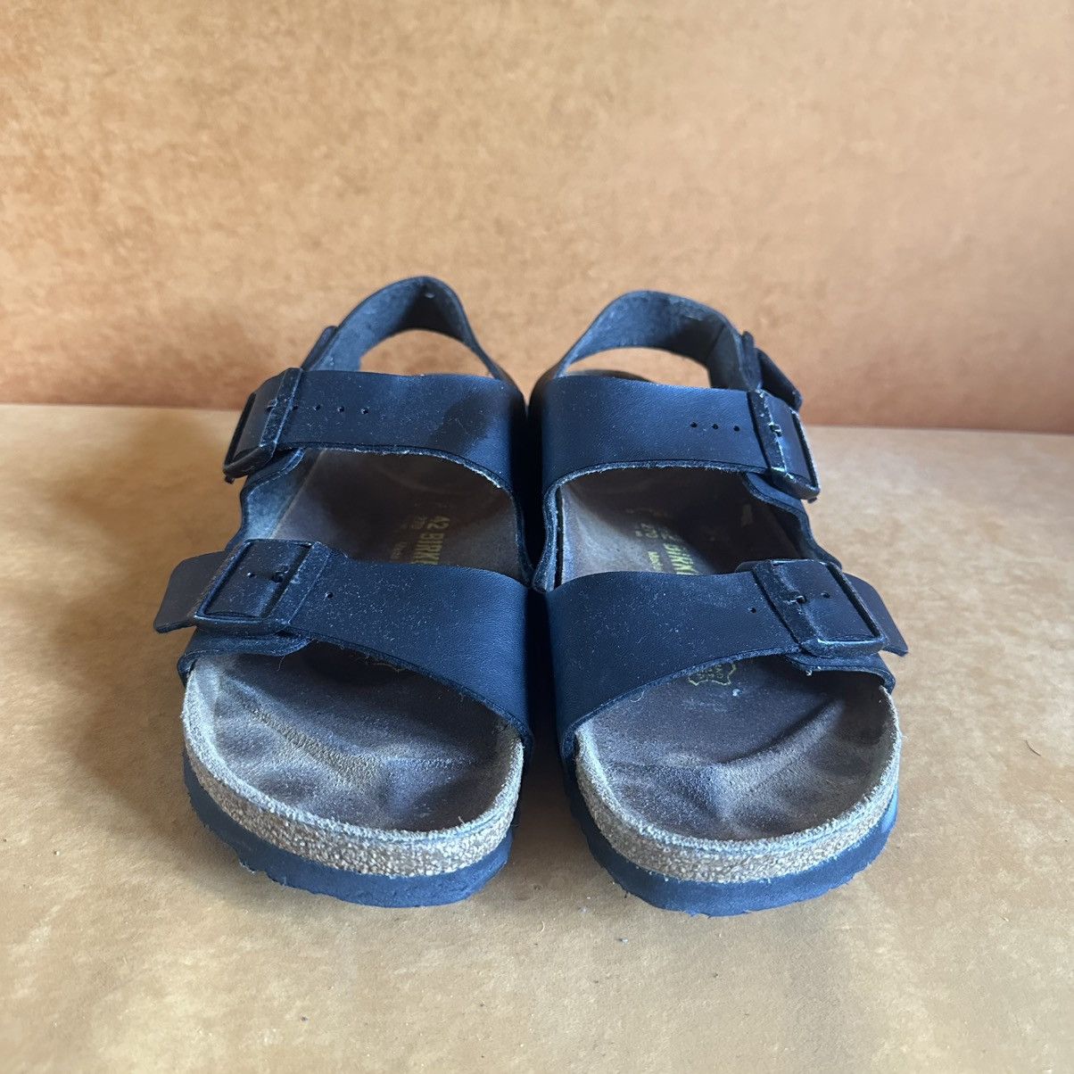 Birkenstock BIRKENSTOCK MILANO / Arizona BLACK sandal Size US 8.5 / EU 41-42 - 3 Thumbnail