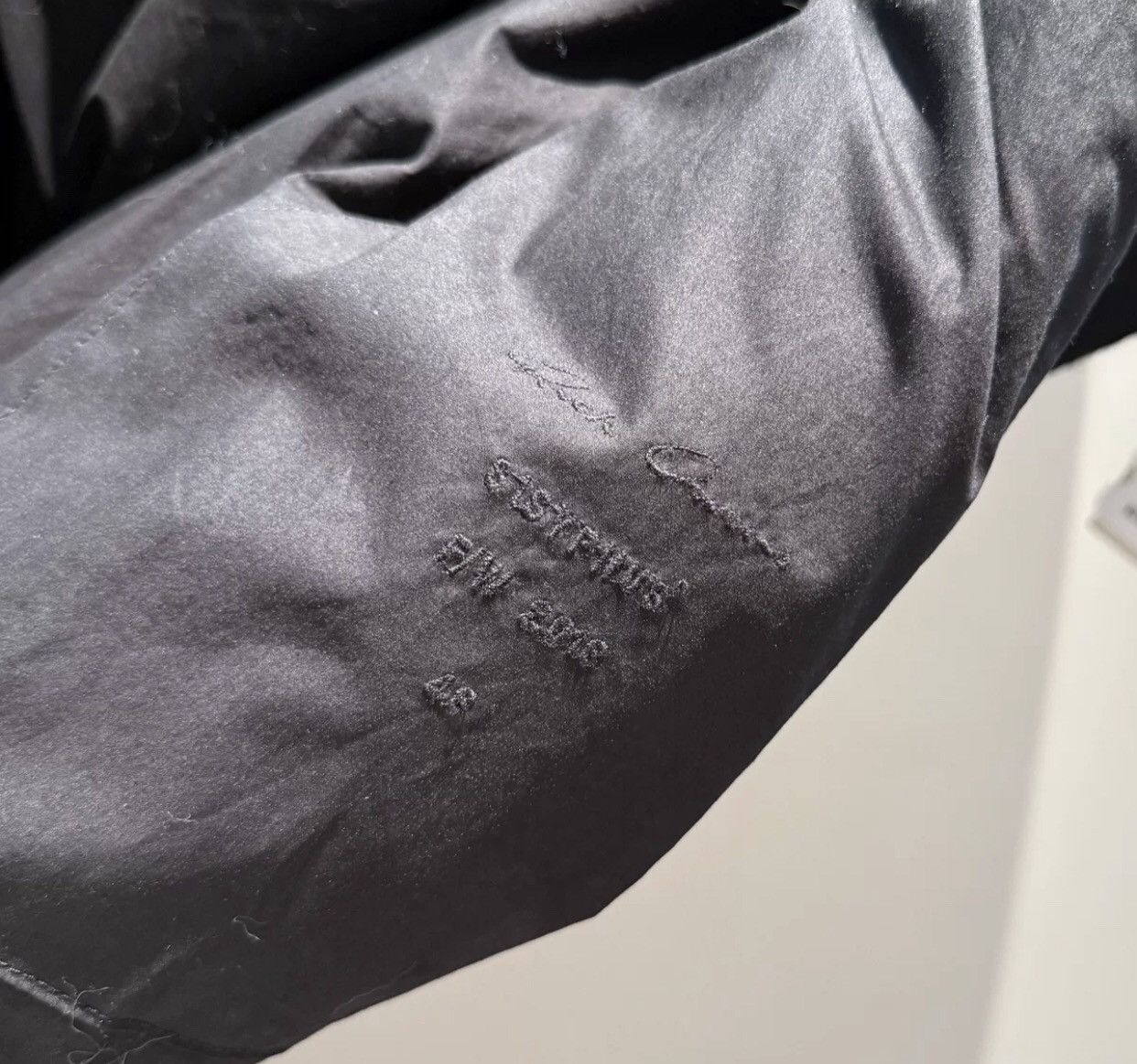 Rick Owens Rick owens mainline woolen material and winter nylon coat Size US M / EU 48-50 / 2 - 5 Thumbnail