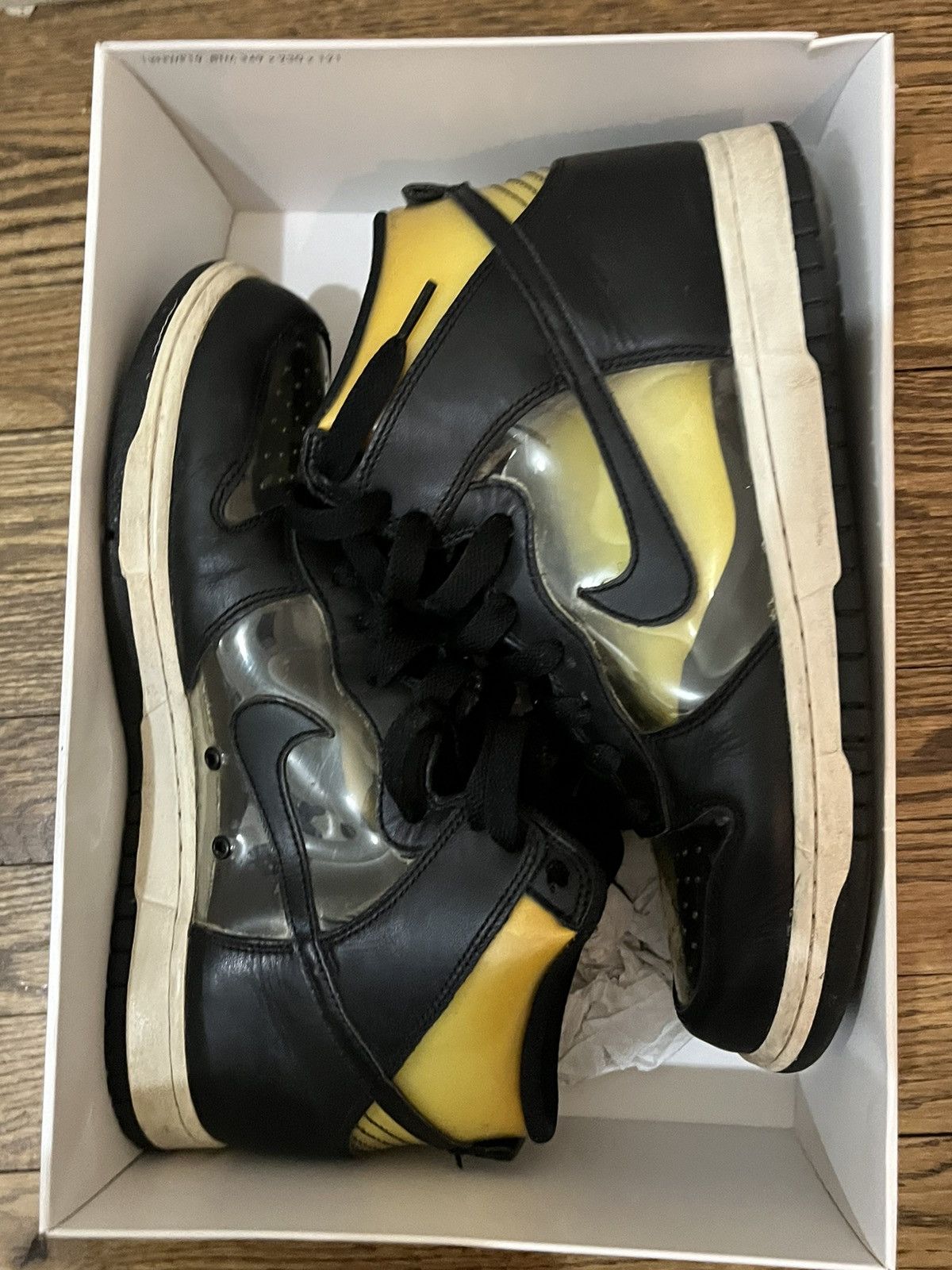 Comme des Garcons × Nike Comme Des Garçons x Nike Clear Dunks Size US 10 / EU 43 - 5 Thumbnail