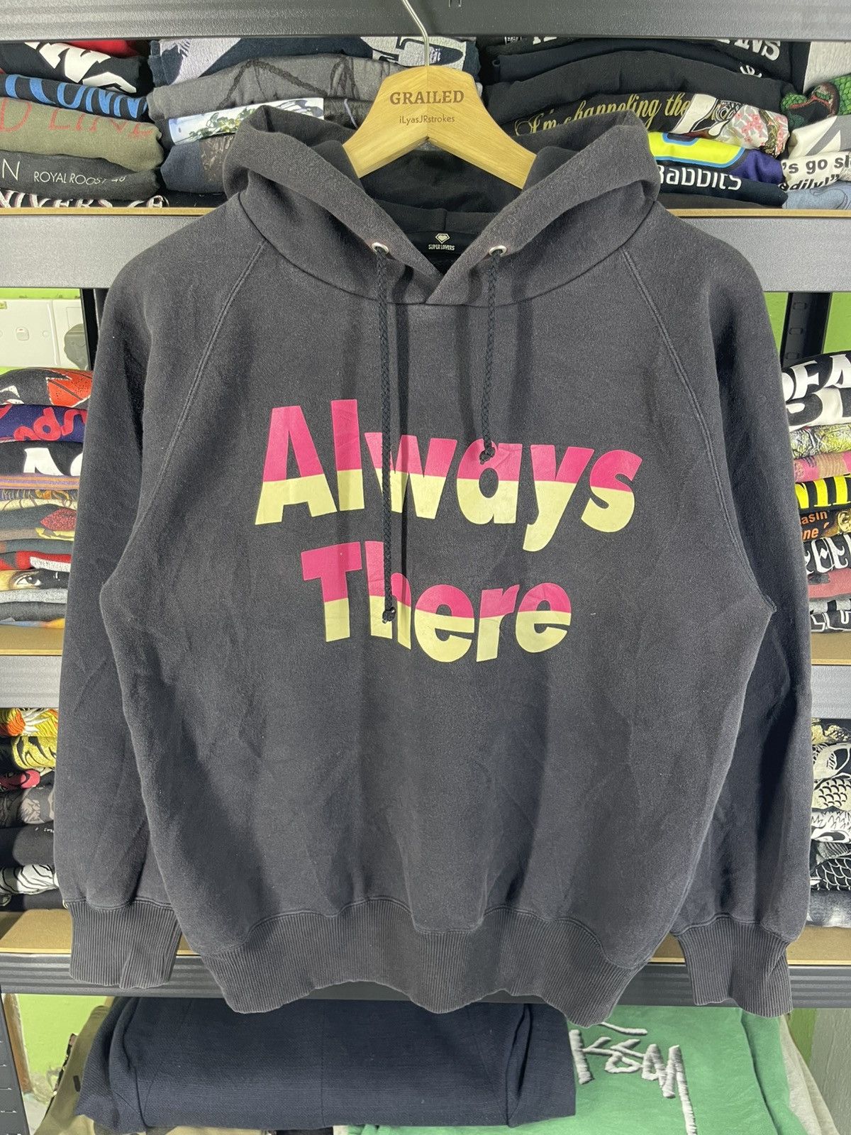 Japanese Brand Vintage Super Lovers Always There Hoodie Size US M / EU 48-50 / 2 - 6 Thumbnail