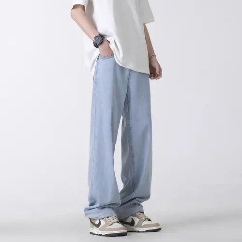 Japanese Brand Kimiko x Ishii Light Blue High Street Vintage Loose Jeans Size US 30 / EU 46 - 2 Thumbnail