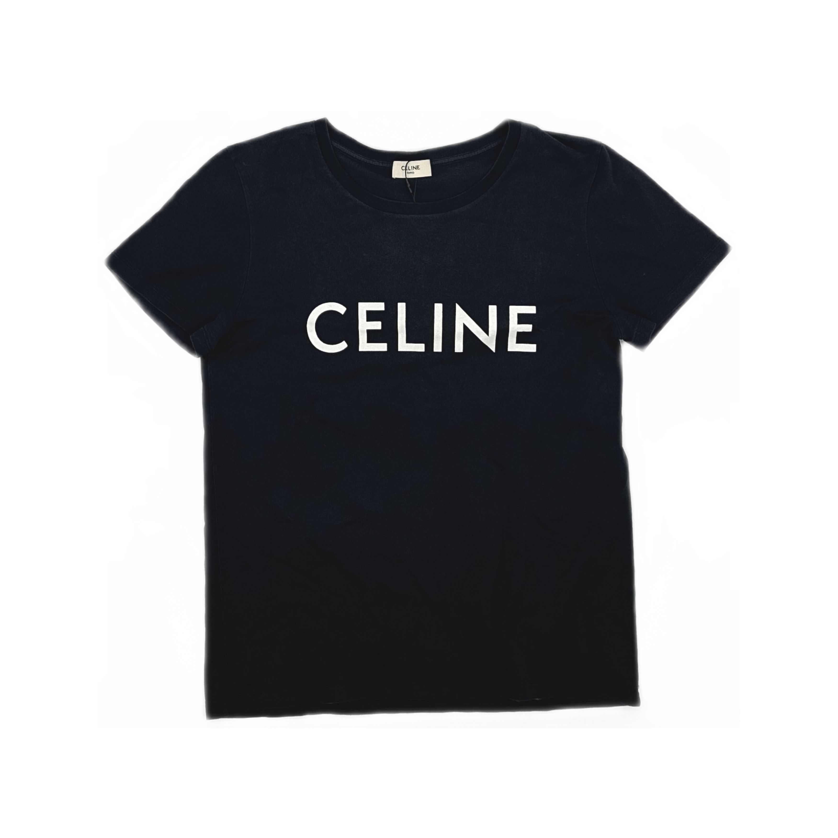 Celine Celine Logo Print T-Shirt Size M Size US M / EU 48-50 / 2 - 1 Thumbnail