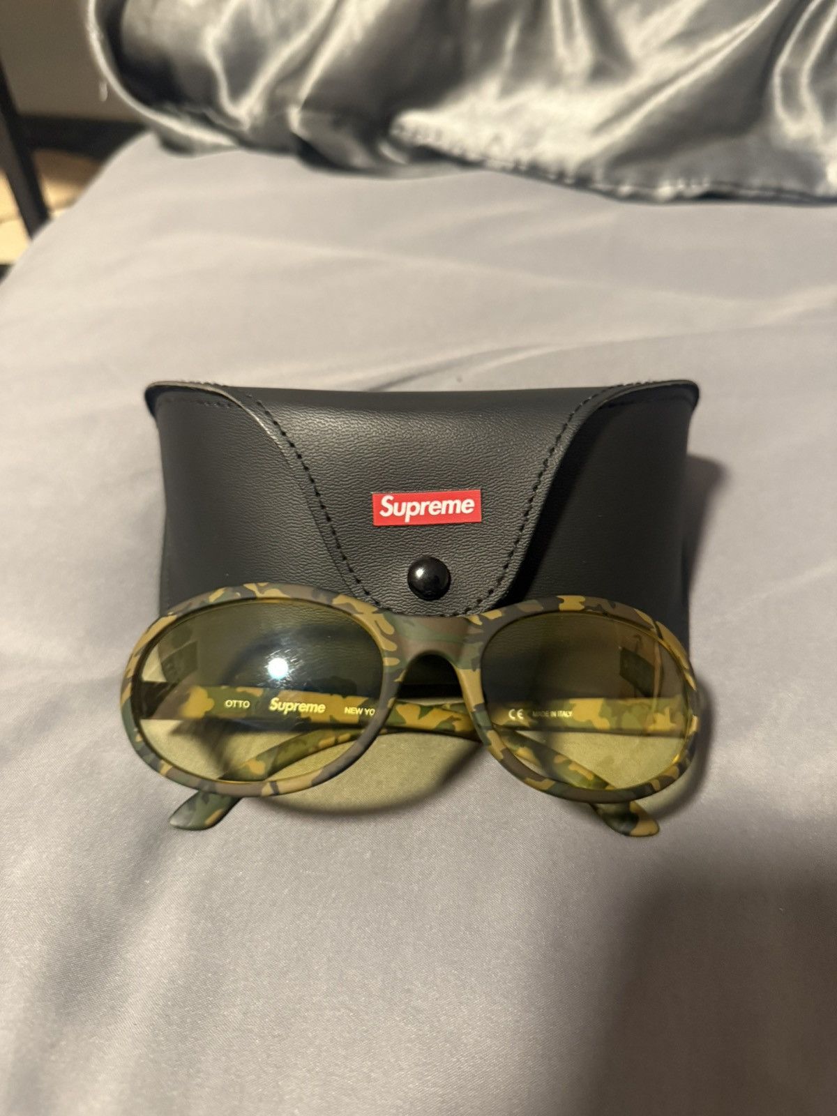 Supreme Supreme camo otto sunglasses | Grailed