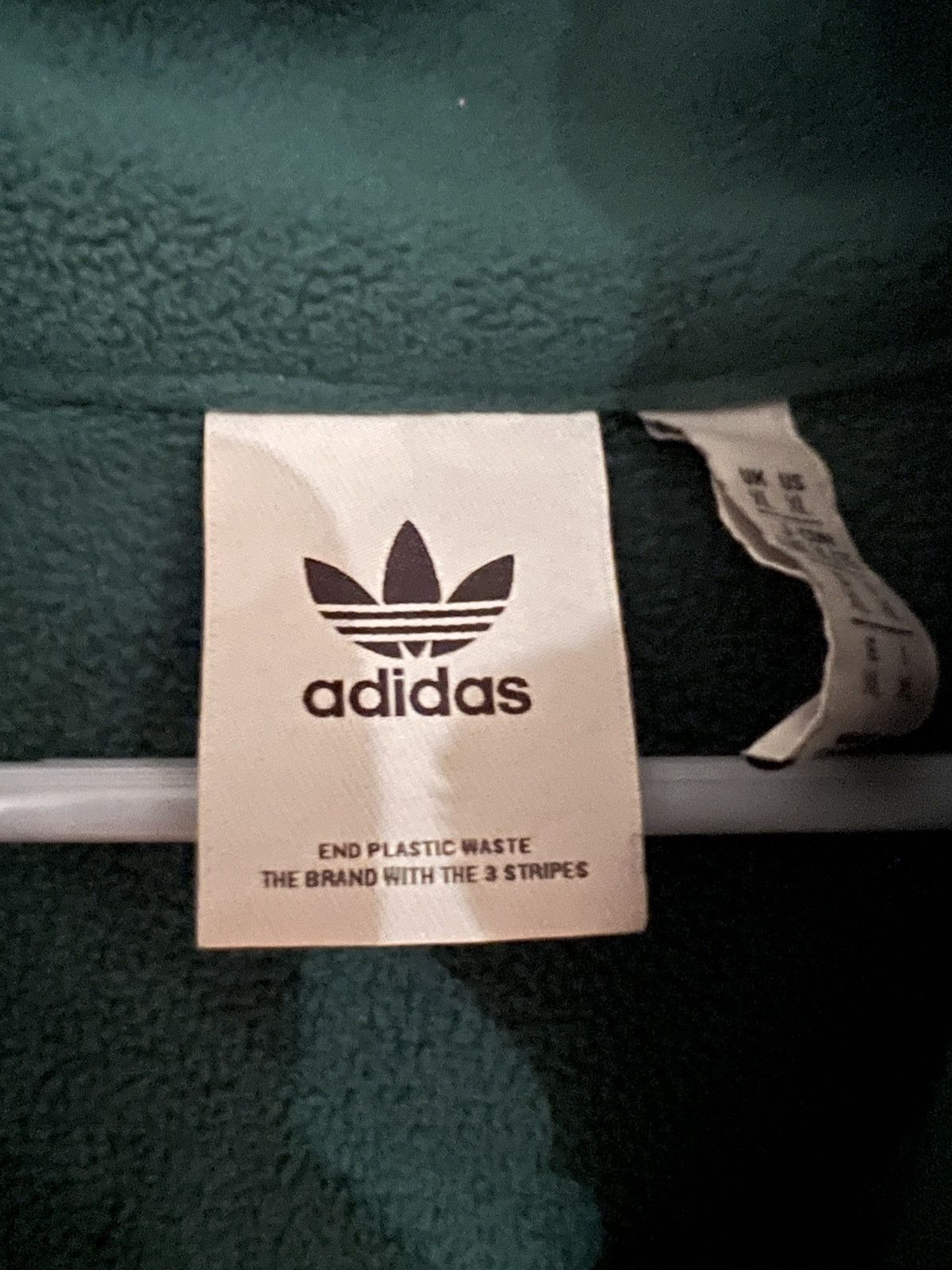 Adidas green adidas fleece Size US XL / EU 56 / 4 - 3 Thumbnail