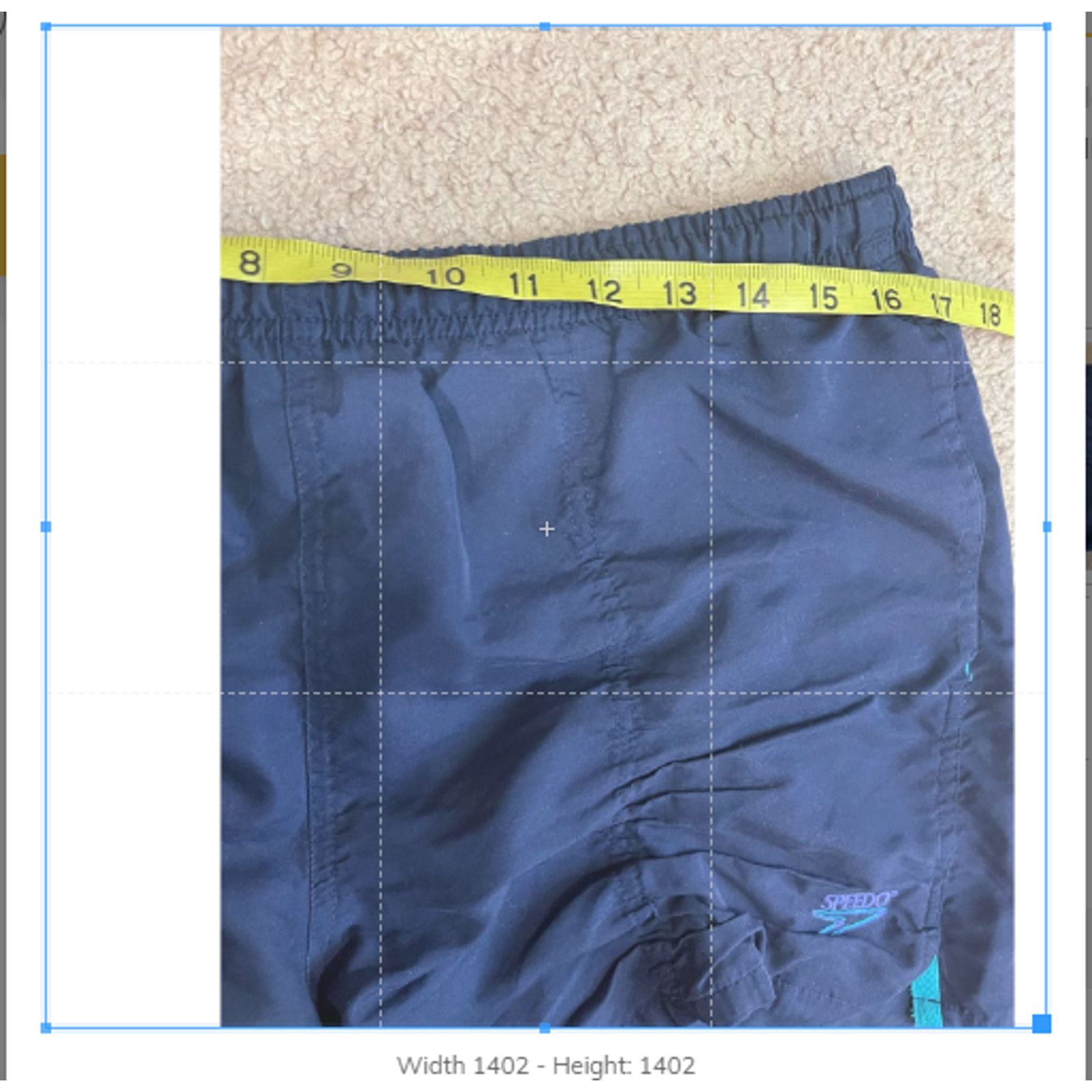 Speedo Men's Blue Speedo Vintage Swim Shorts M Size US 34 / EU 50 - 3 Thumbnail