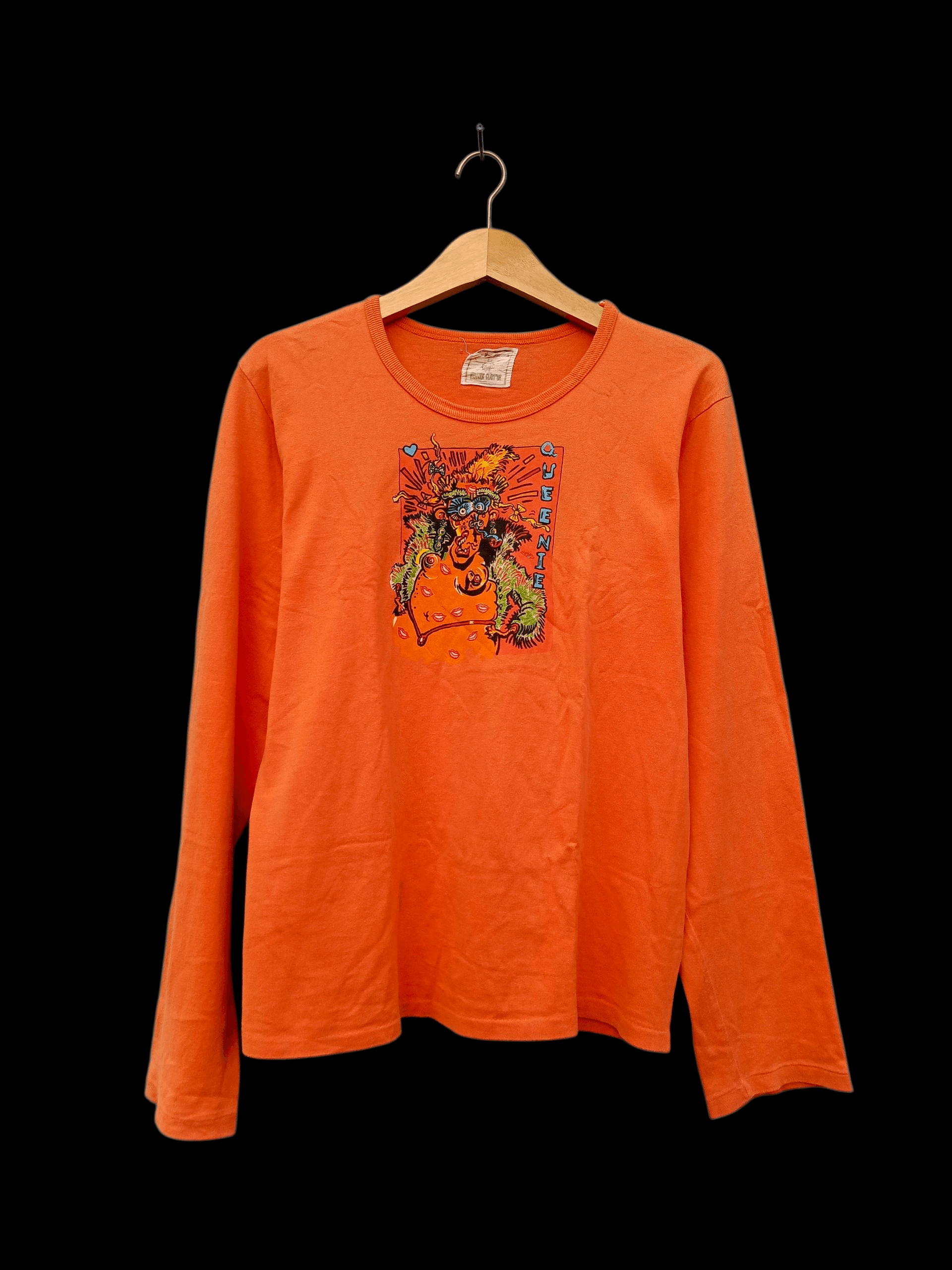 Hysteric Glamour Hysteric Glamour Queenie Vintage Longsleeve, rare design Size US L / EU 52-54 / 3 - 1 Thumbnail