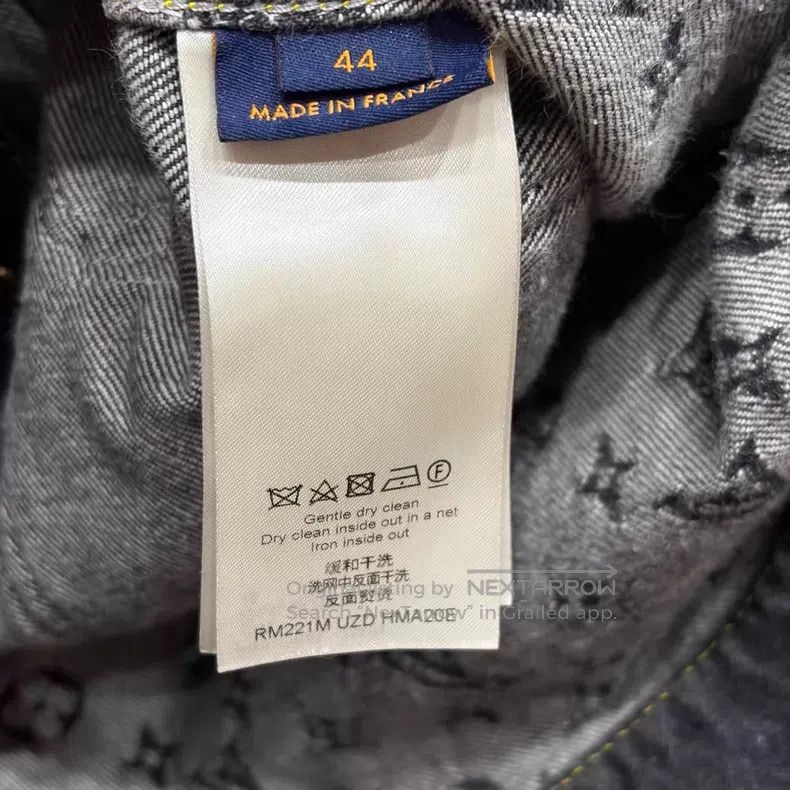 Louis Vuitton Louis Vuitton Nigo 2.0 Patchwork Full logo Denim Jacket Size US S / EU 44-46 / 1 - 3 Thumbnail