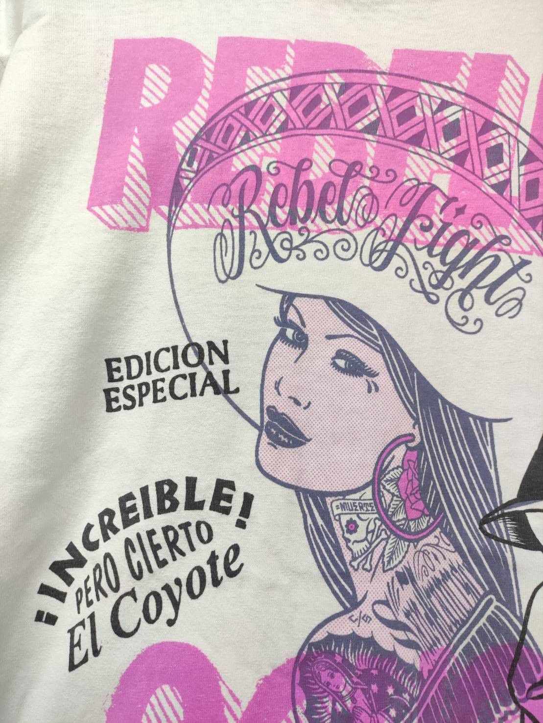 Rebel8 Rare! Vtg 00's Rebel8 x Rebelde Ocho Special Edition T-Shirt Size US M / EU 48-50 / 2 - 3 Thumbnail