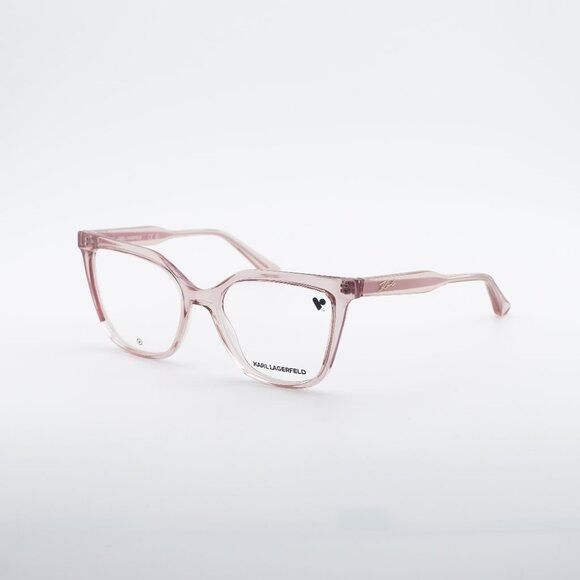 Karl Lagerfeld Karl Lagerfeld KL6155 652 Eyeglasses Antique Rose 53mm Size ONE SIZE - 1 Thumbnail