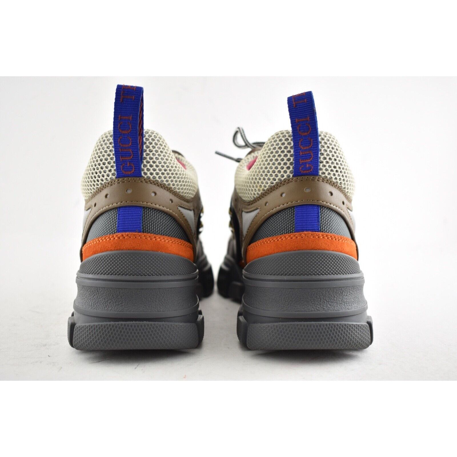 Gucci Gucci Journey Grey Orange Hiker Boot Trainer Sneaker 35.5 Size US 5.5 / IT 35.5 - 9 Thumbnail